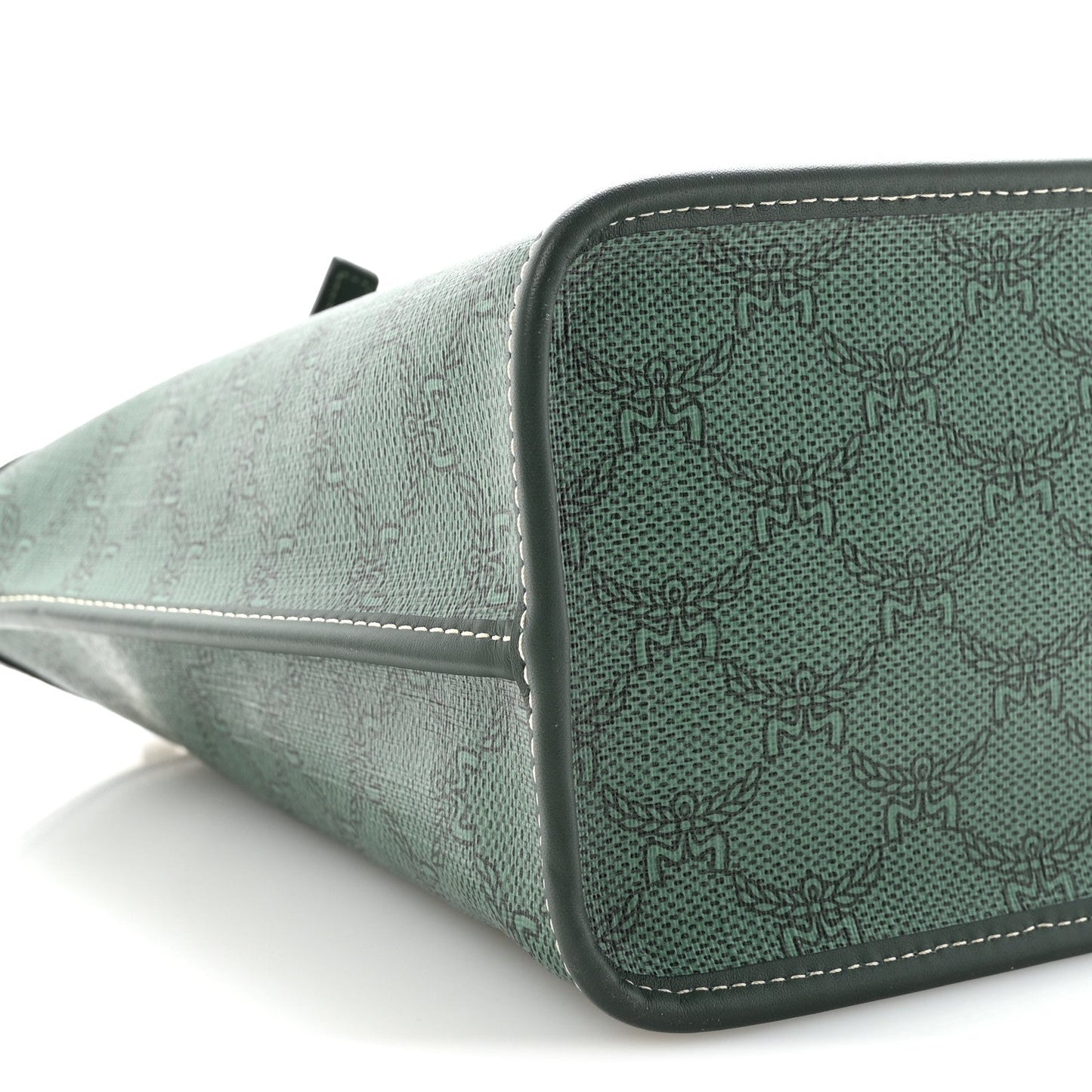 Lauretos Nappa MIni Himmel Shopper Tote Forest Green