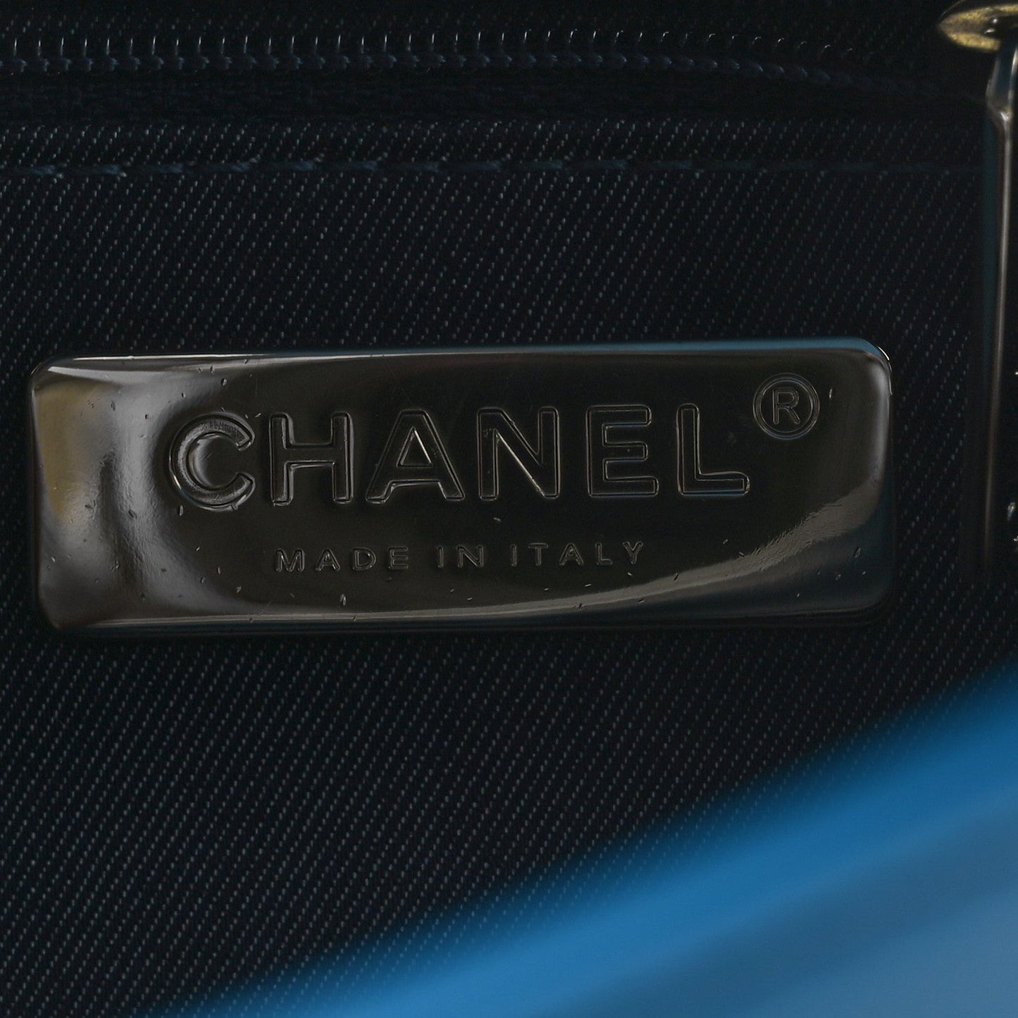 Lambskin CC Mania Flap Bag Turquoise