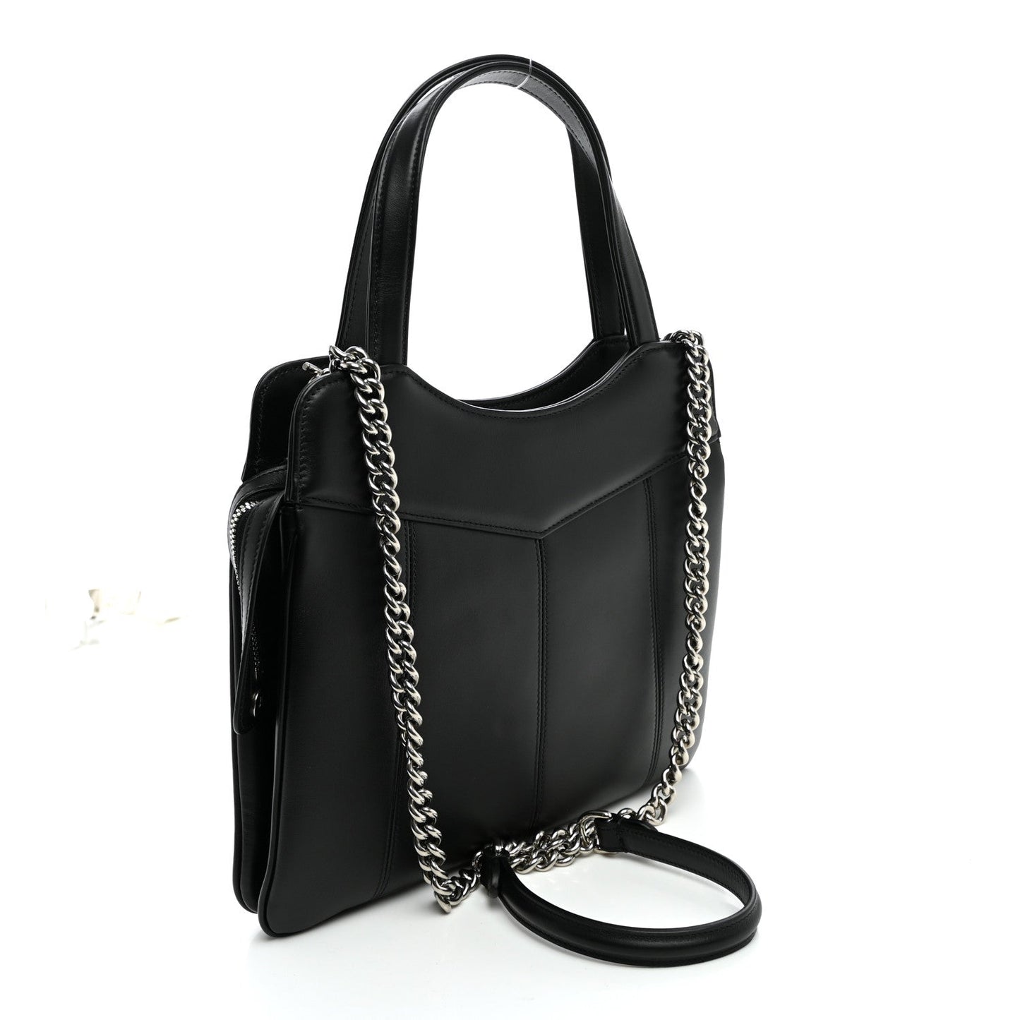 Calfskin Petite GG Small Tote Bag Black