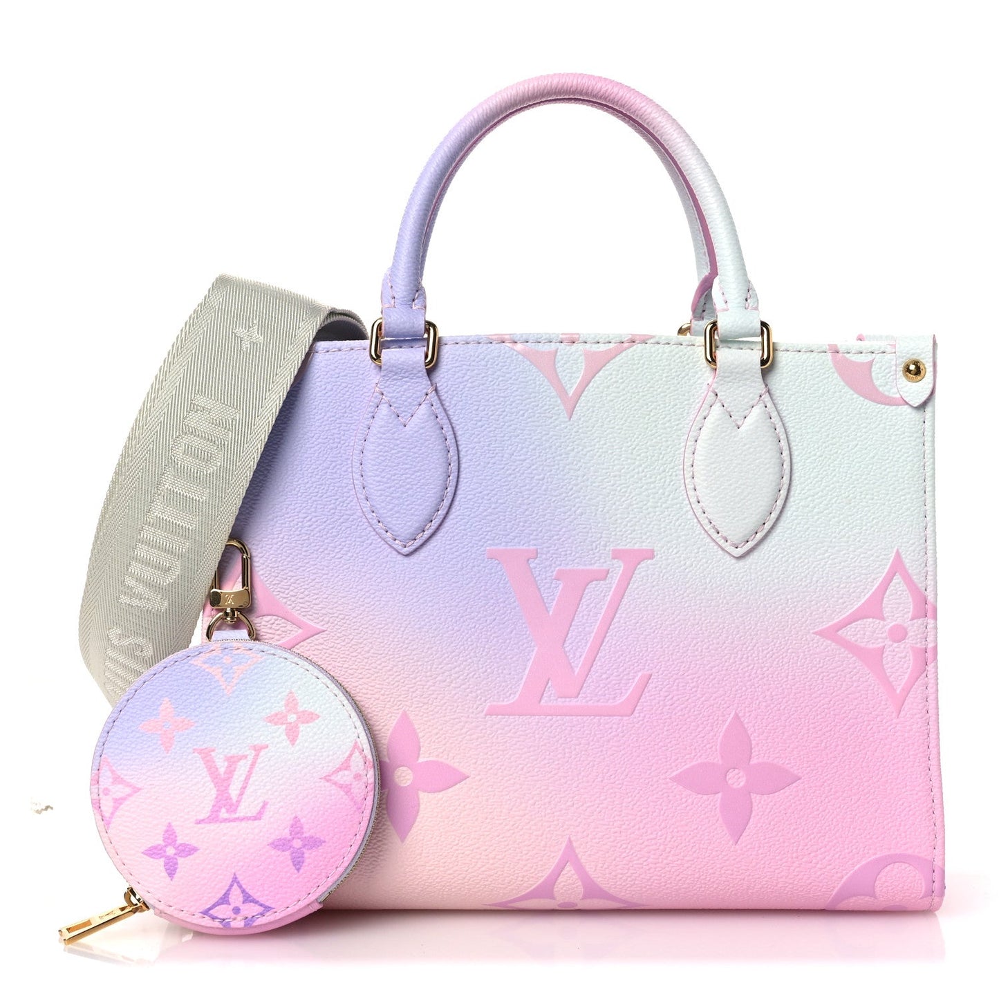 Monogram Giant Spring In The City Onthego PM Sunrise Pastel