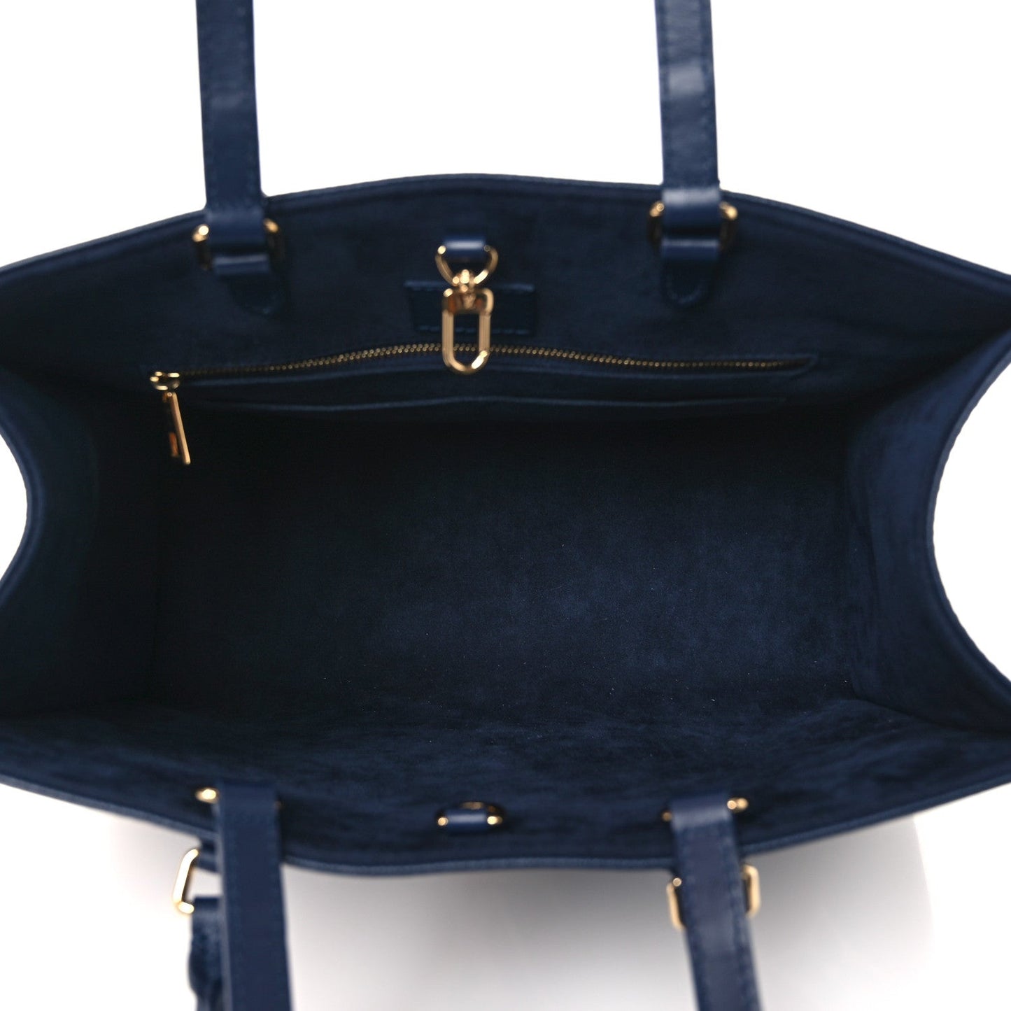 Empreinte Monogram Giant Onthego MM Navy Creme
