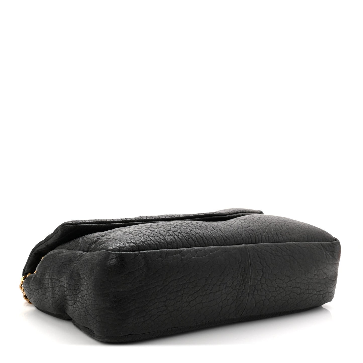Grained Lambskin Large Calypso Black