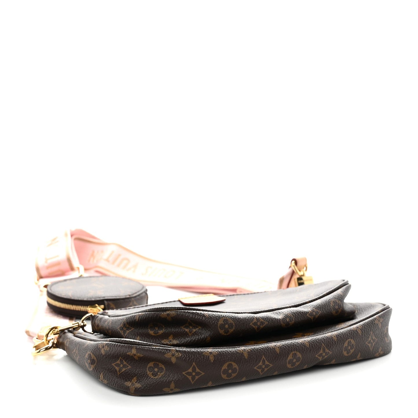 Monogram Multi Pochette Accessories Rose Clair