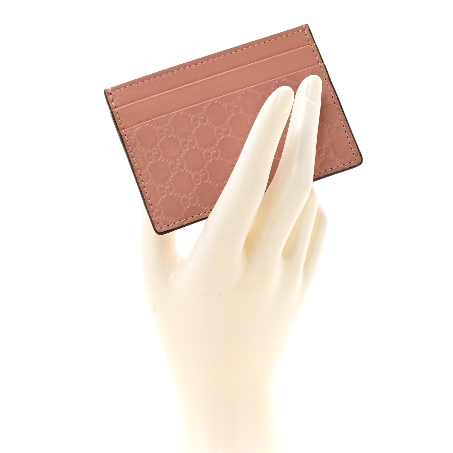 Microguccissima Card Holder Soft Pink