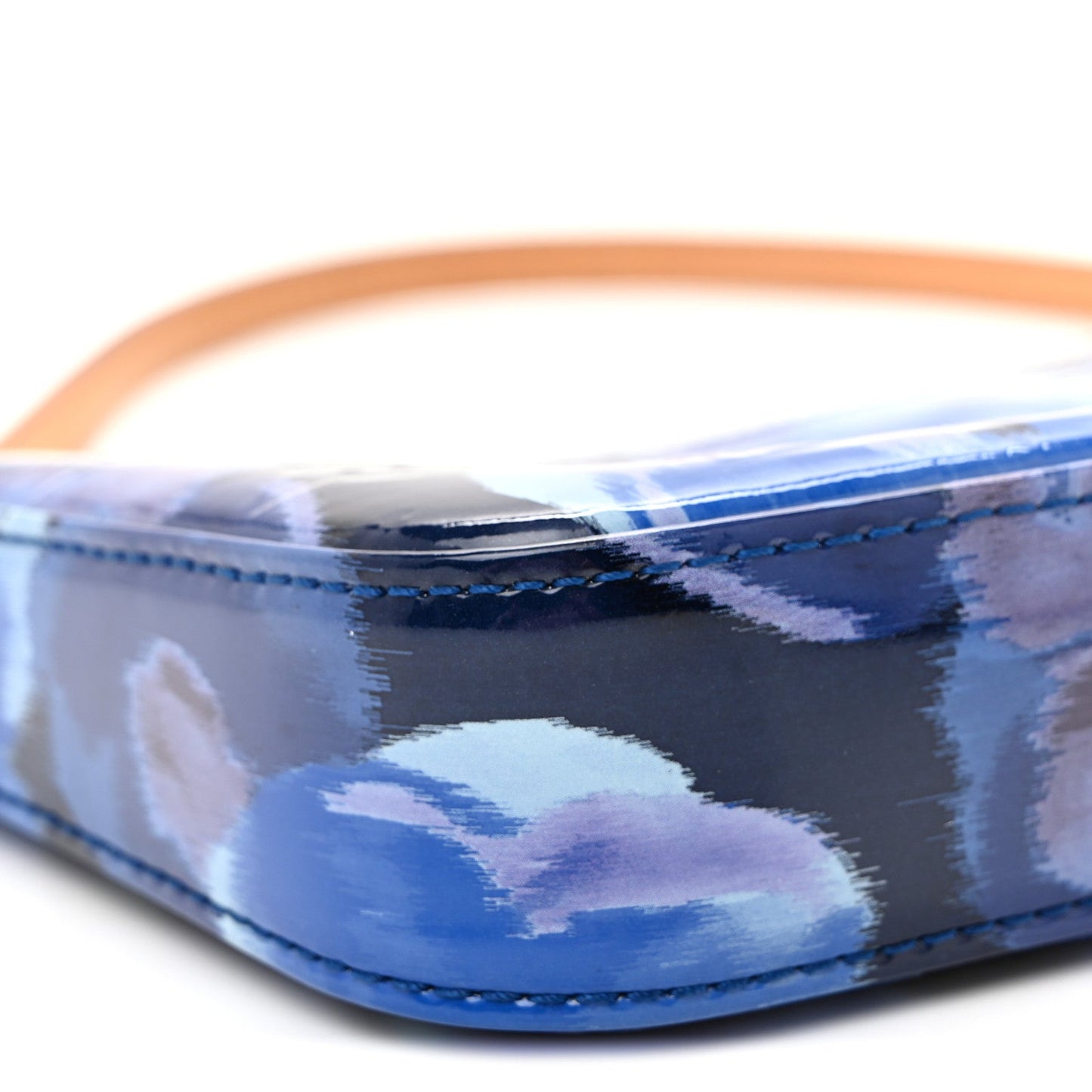 Vernis Ikat Pochette Accessories NM Grand Blue