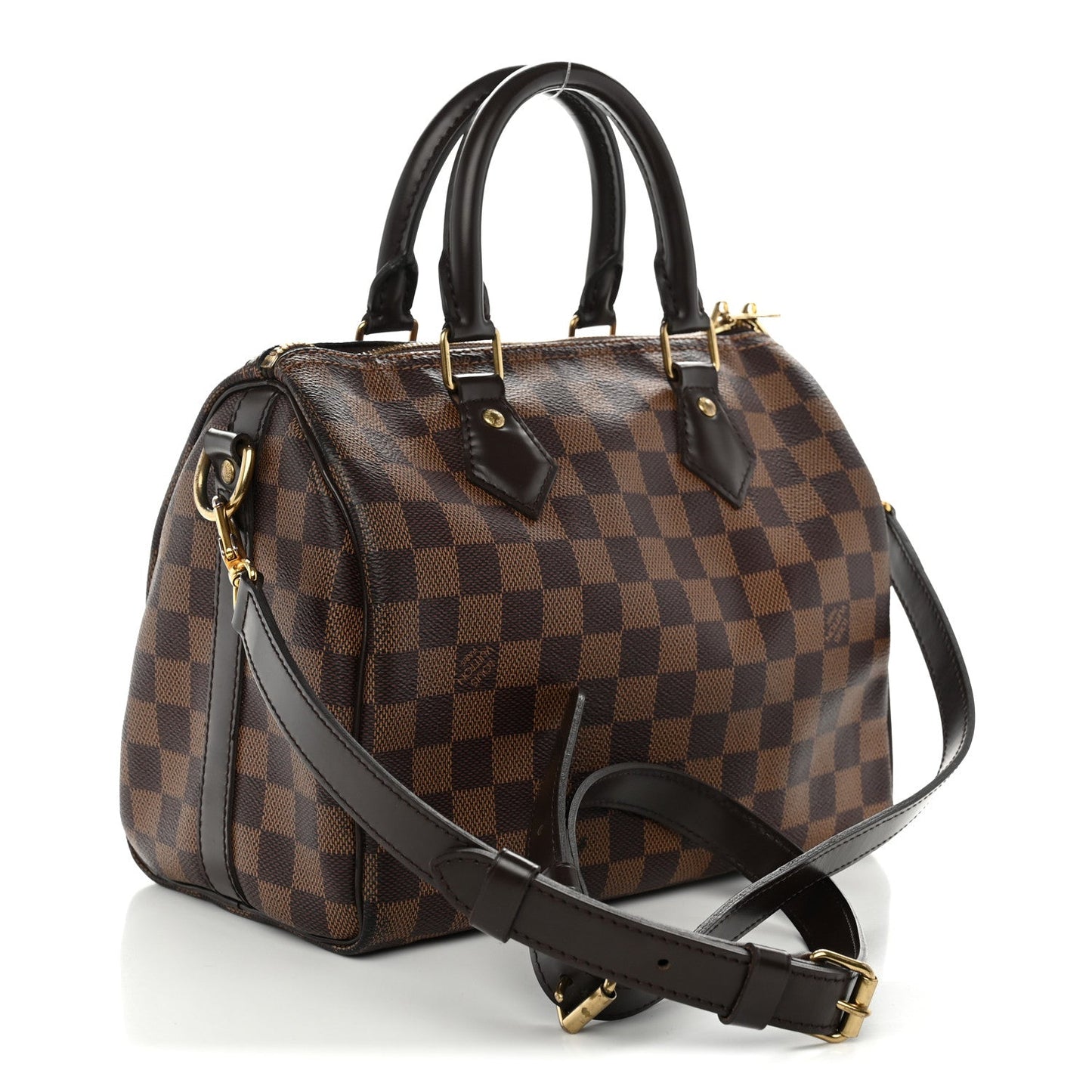 Damier Ebene Speedy Bandouliere 25