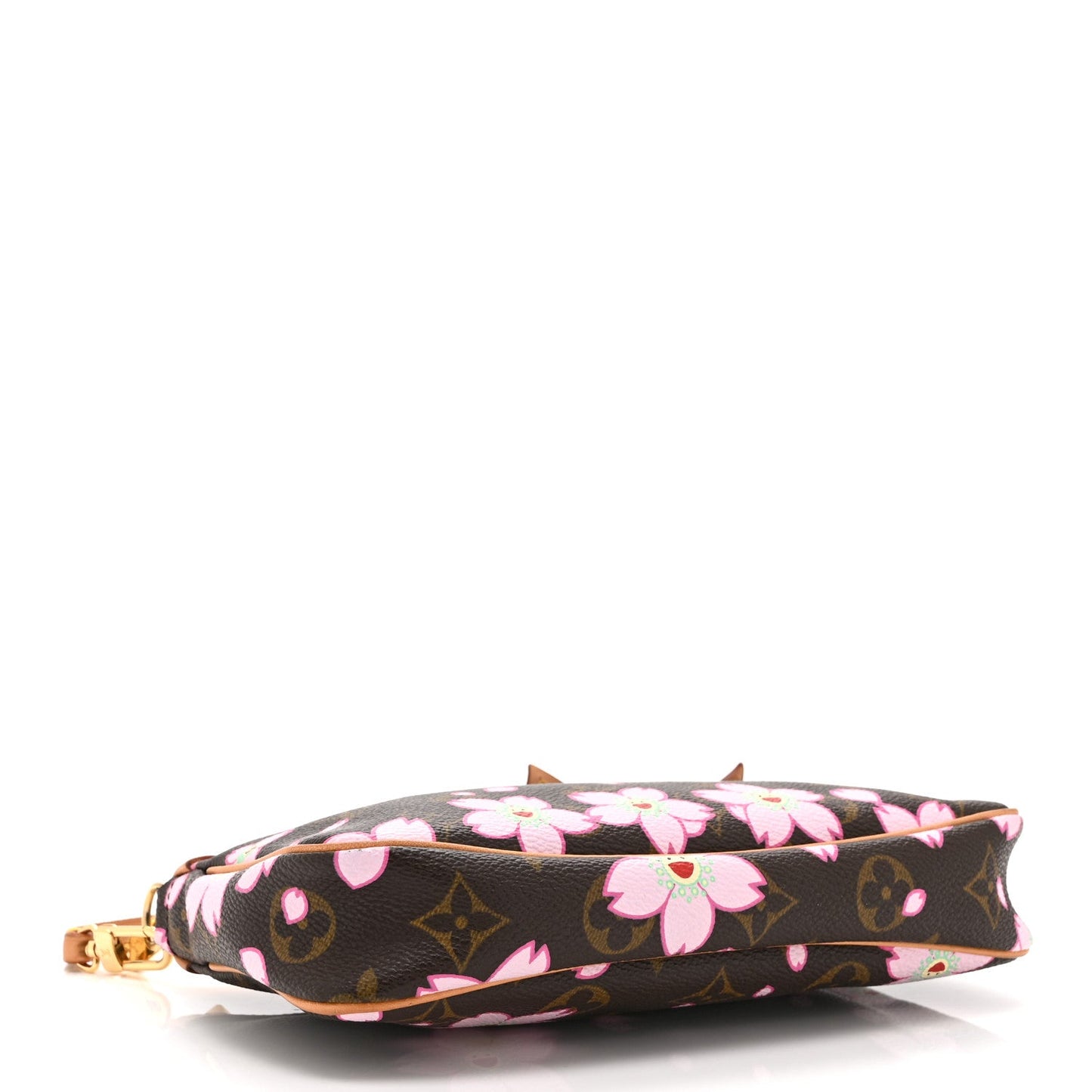 Monogram Cherry Blossom Pochette Accessories Brown