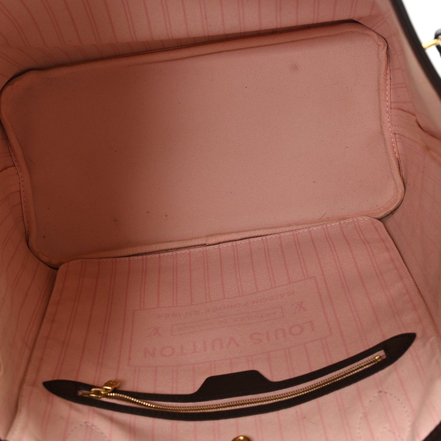 Damier Ebene Neo Neverfull MM Rose Ballerine
