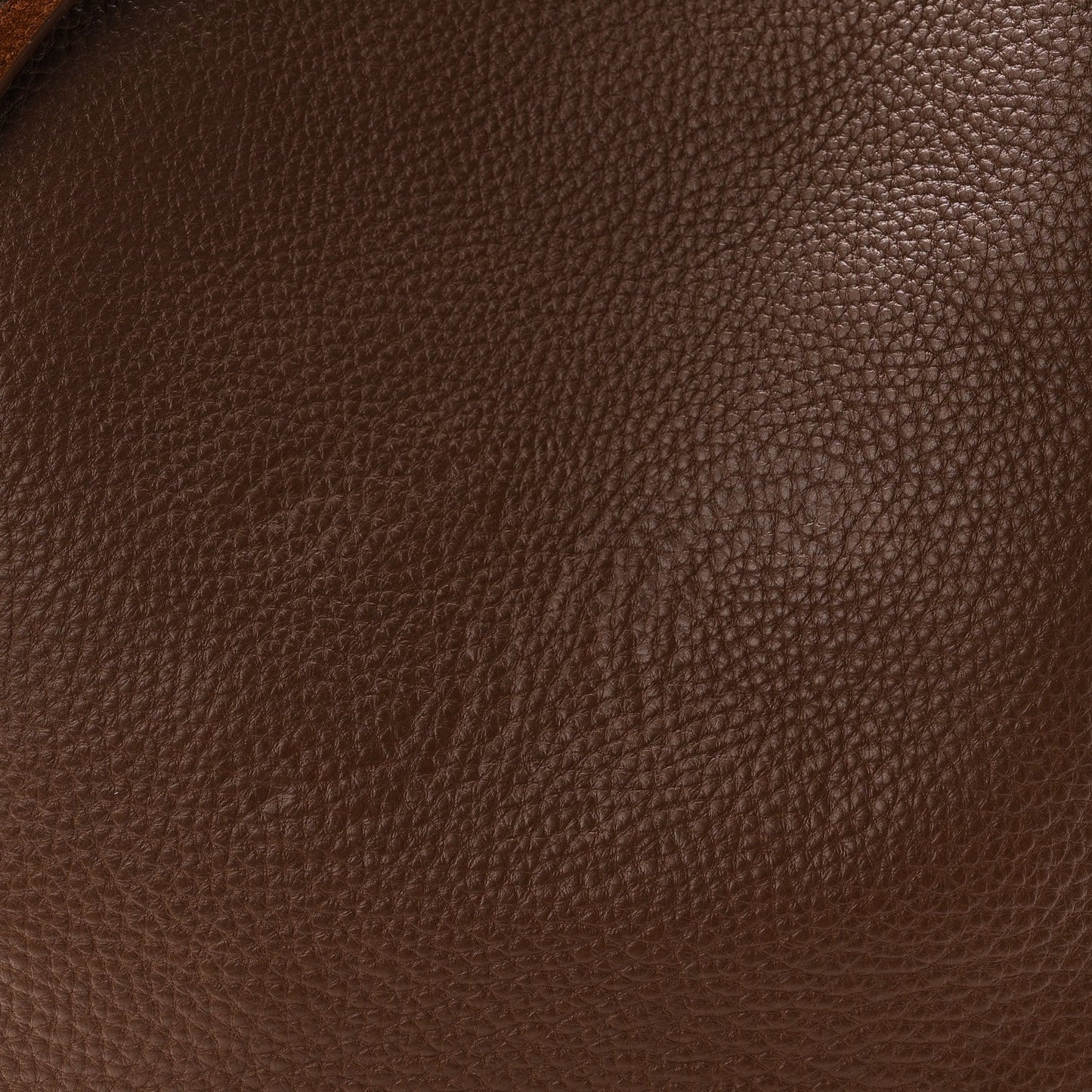 Suede Calfskin Reversible Triomphe Bucket Bag Brown