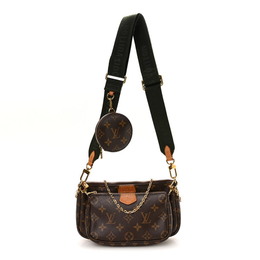 Monogram Multi Pochette Accessories Kaki Kaki