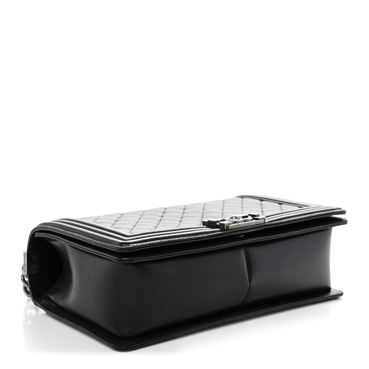 Caviar Quilted New Medium Boy Flap Black