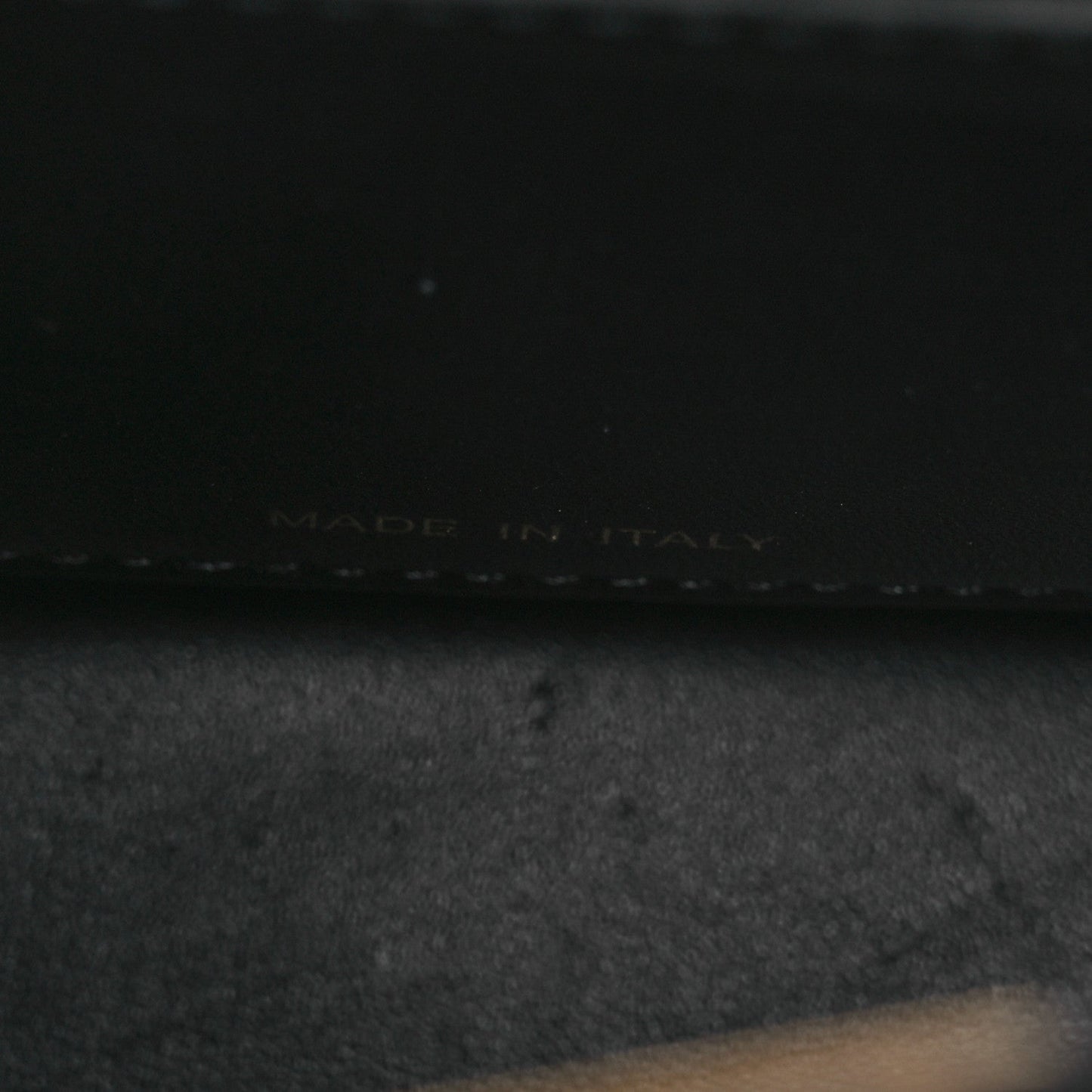 Shiny Nappa Petite Peekaboo I SEE U Satchel Black