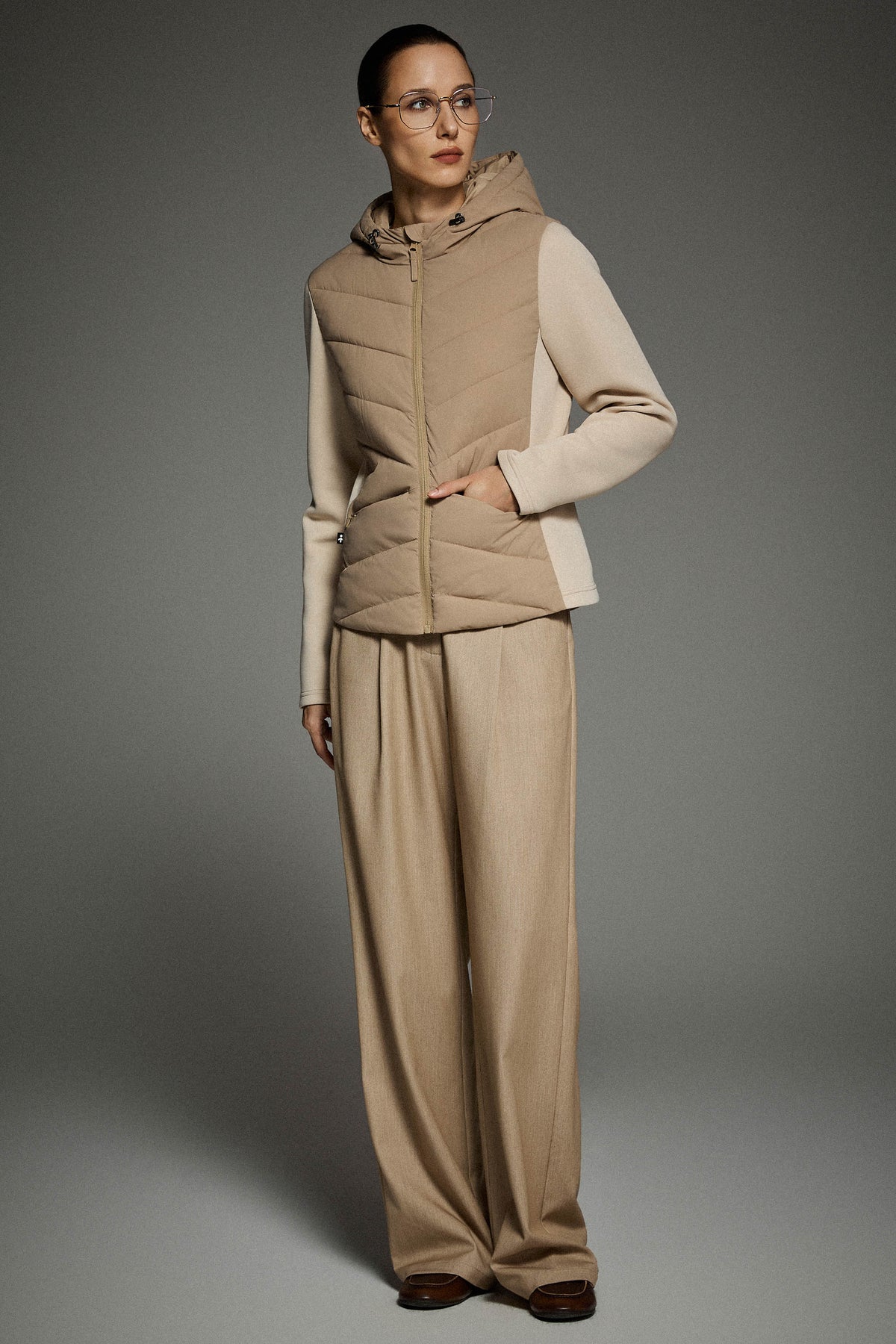 Air-Layer Lightweight Jacket with Hood