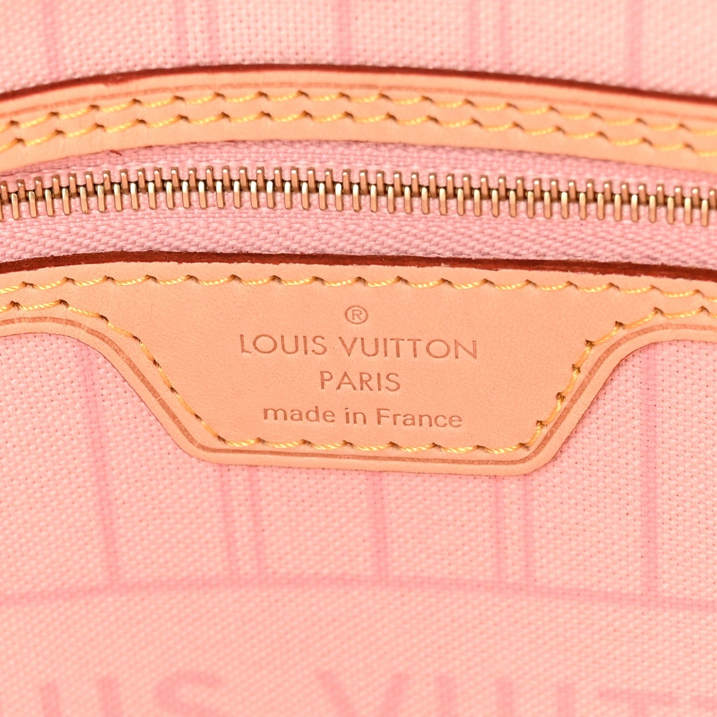 Damier Azur Neo Neverfull MM Rose Ballerine