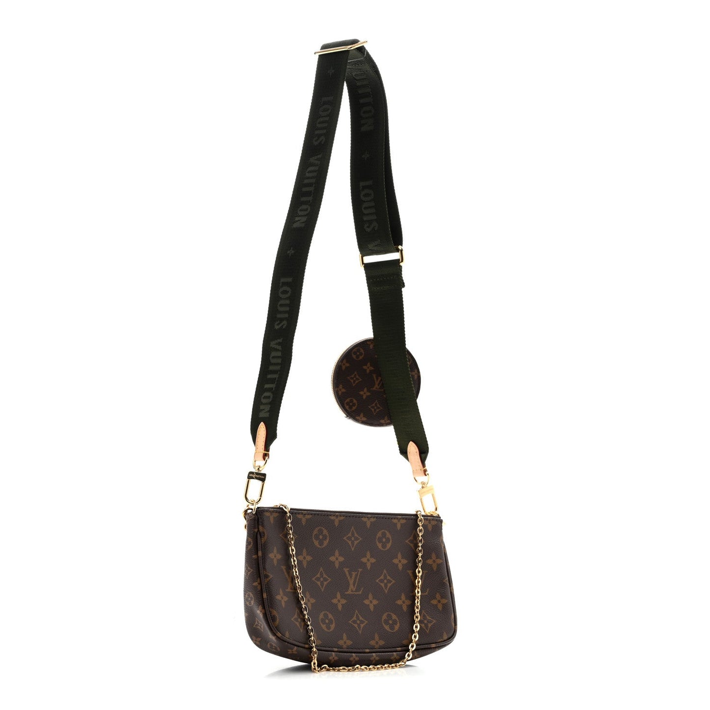 Monogram Multi Pochette Accessories Kaki