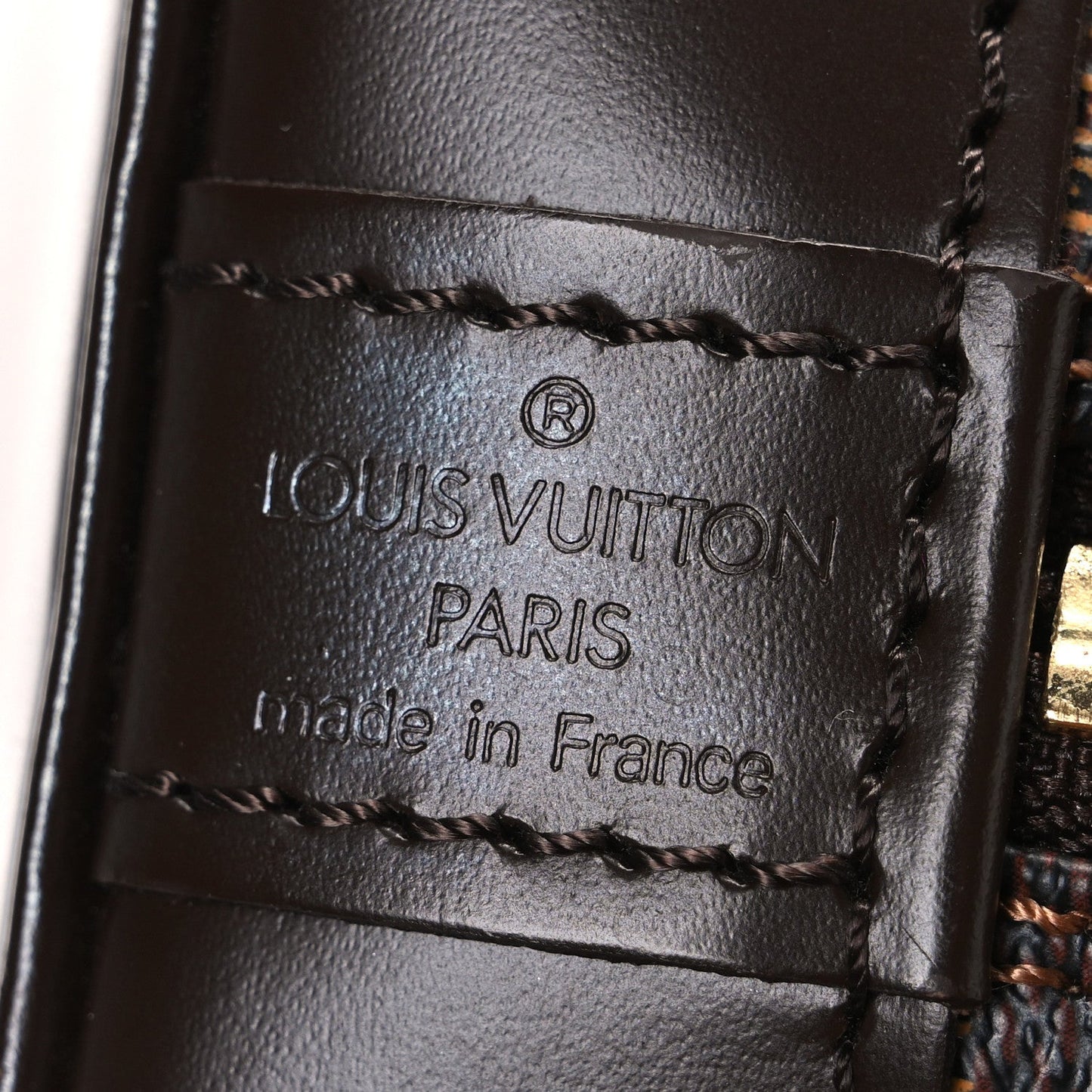 Damier Ebene Alma PM