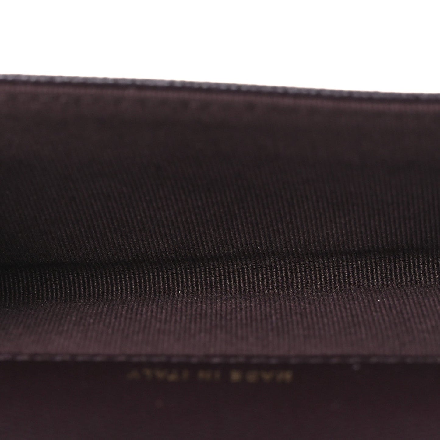 Caviar Quilted Flap Card Holder Wallet Burgundy