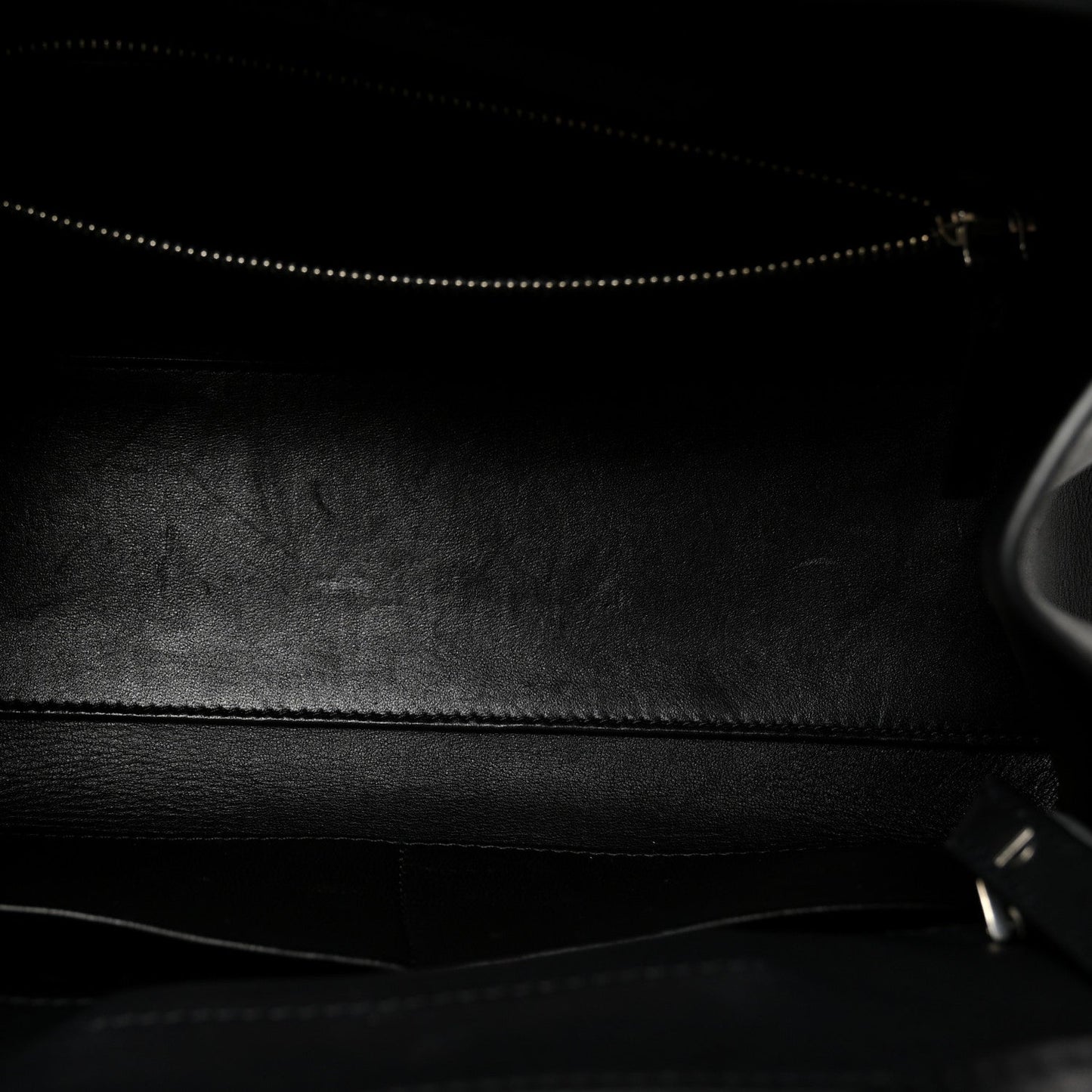 Smooth Calfskin Peggy Bag Black