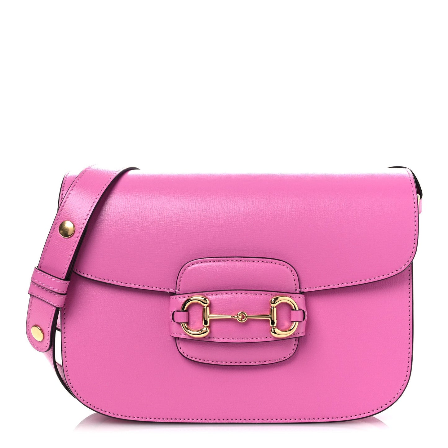Azalea Calfskin Horsebit 1955 Shoulder Bag Libre Pink