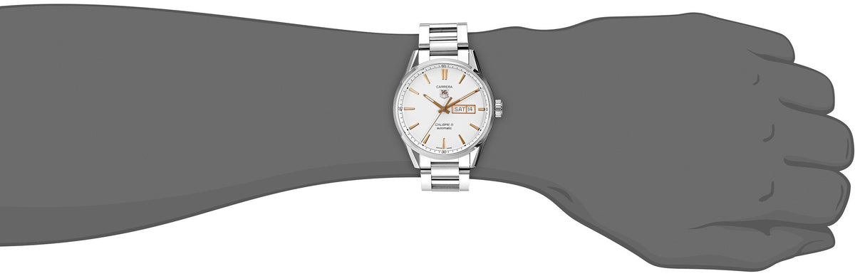 Tag Heuer Carrera White Dial Watch for Men - WAR201D.BA0723