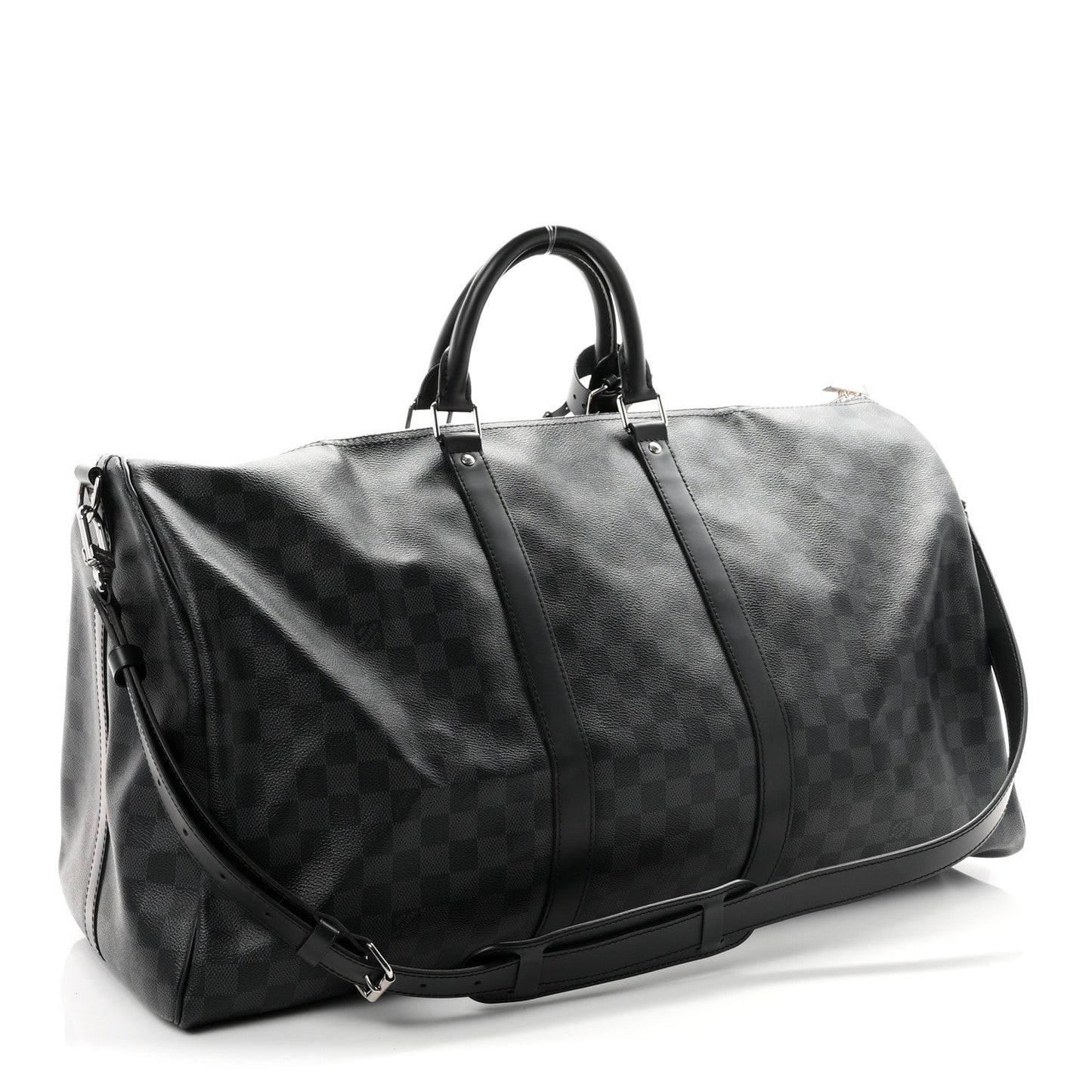 Damier Graphite Keepall Bandouliere 55