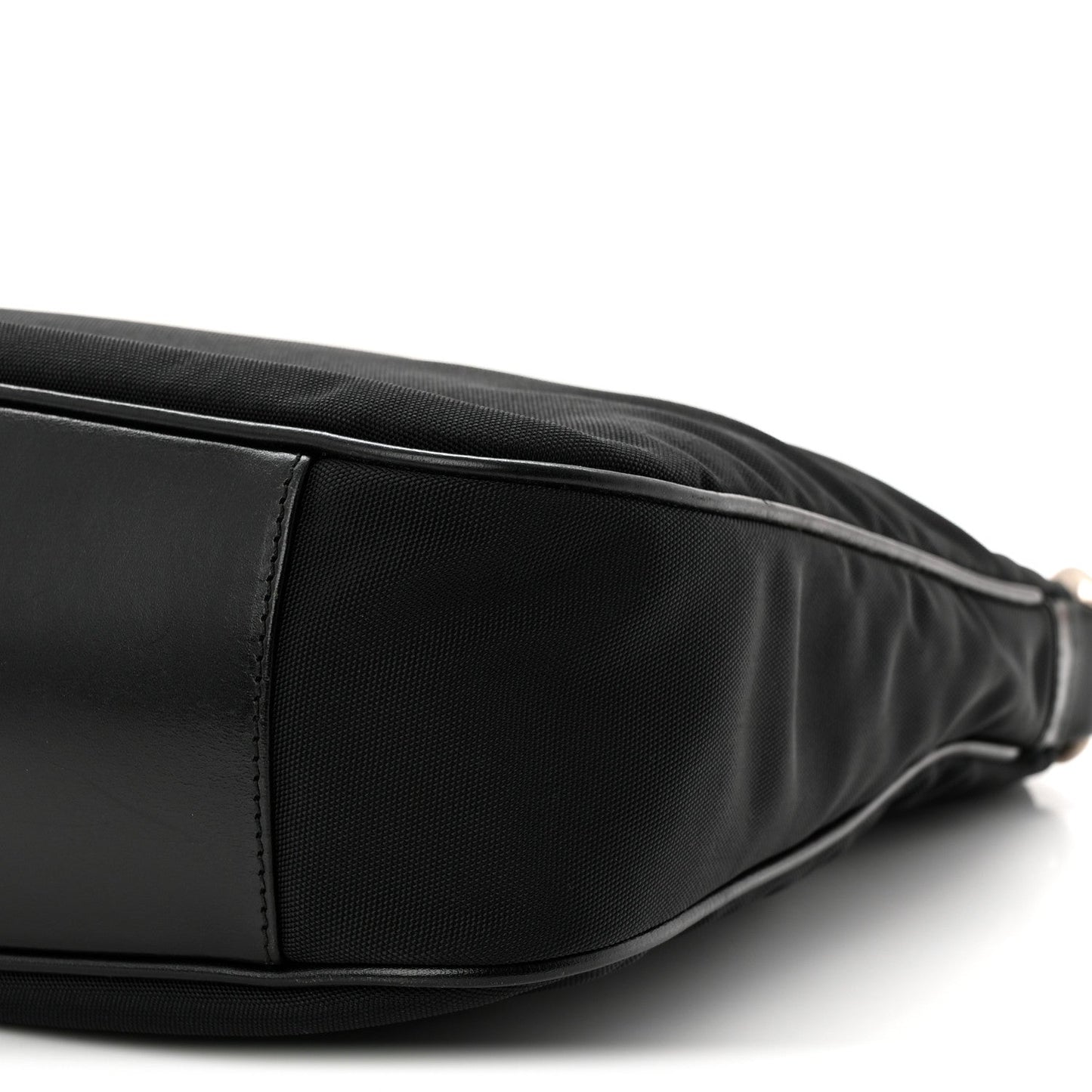 Nylon Bamboo Hobo Black