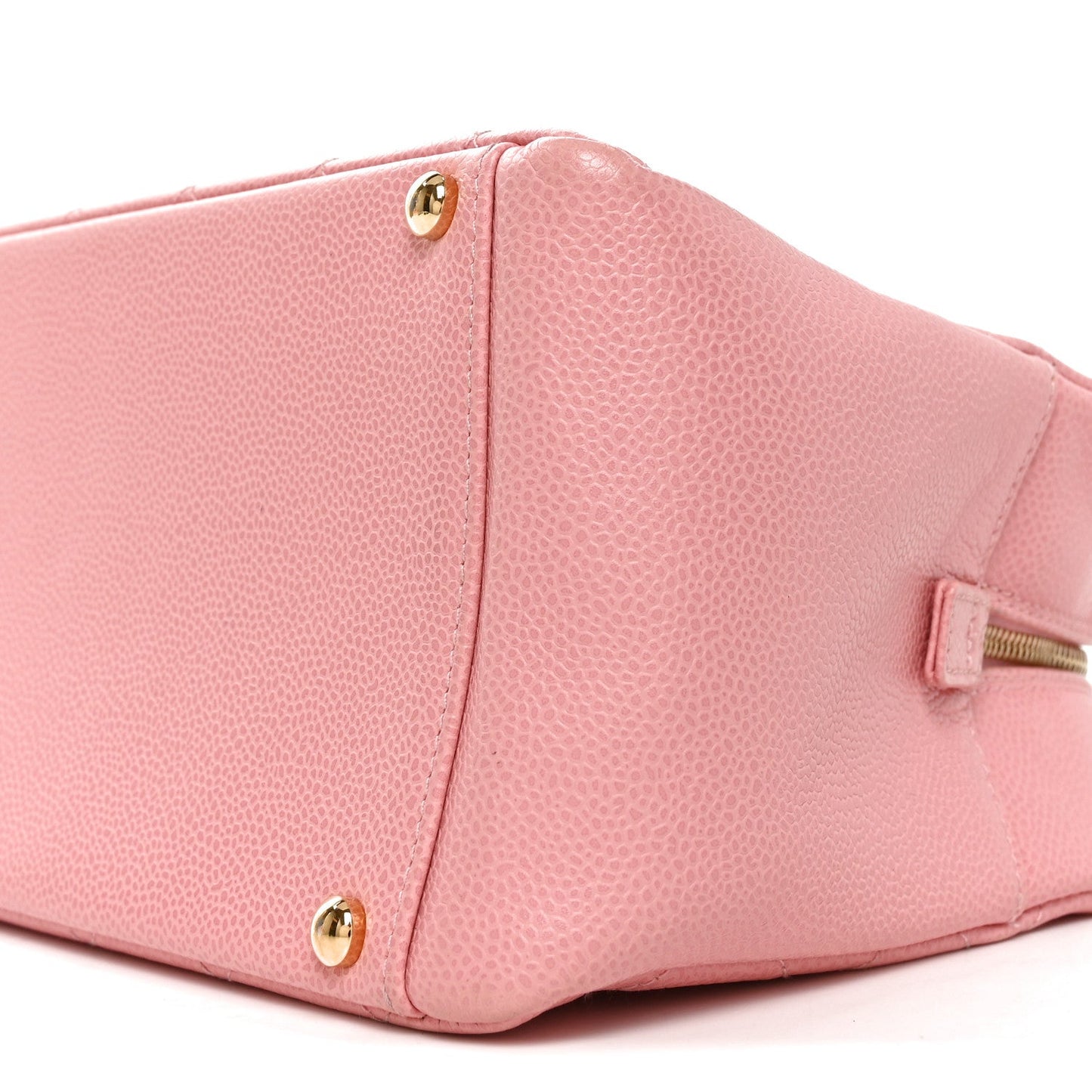 Caviar Quilted Petit Timeless Shopping Tote PTT Pink