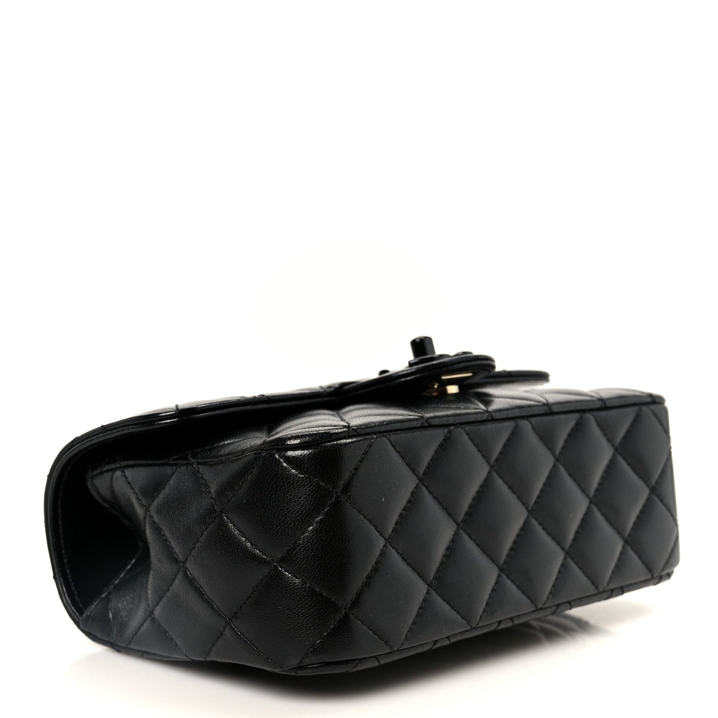 Lambskin Quilted Small Coco Pop Top Handle Flap So Black