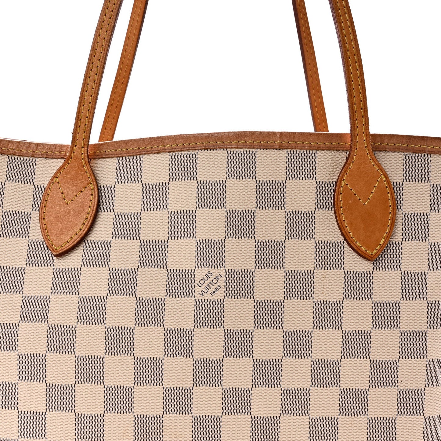 Damier Azur Neo Neverfull MM Rose Ballerine