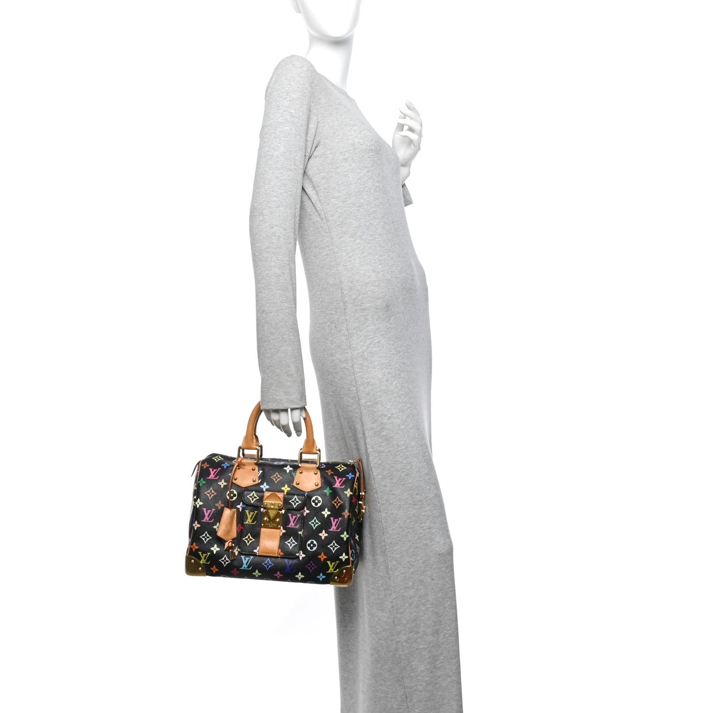 Monogram Multicolor Speedy 30 Black