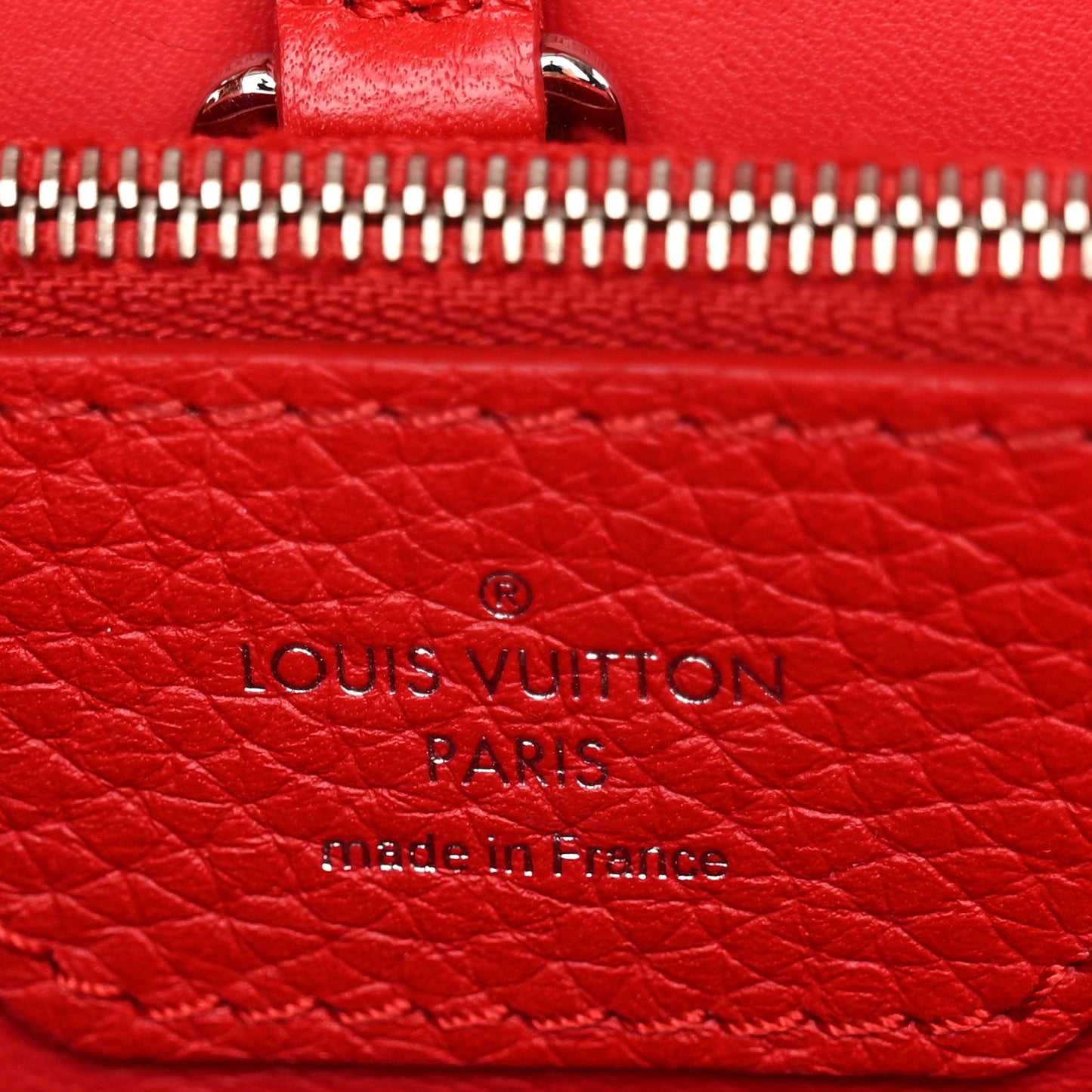 Taurillon Capucines MM Coquelicot