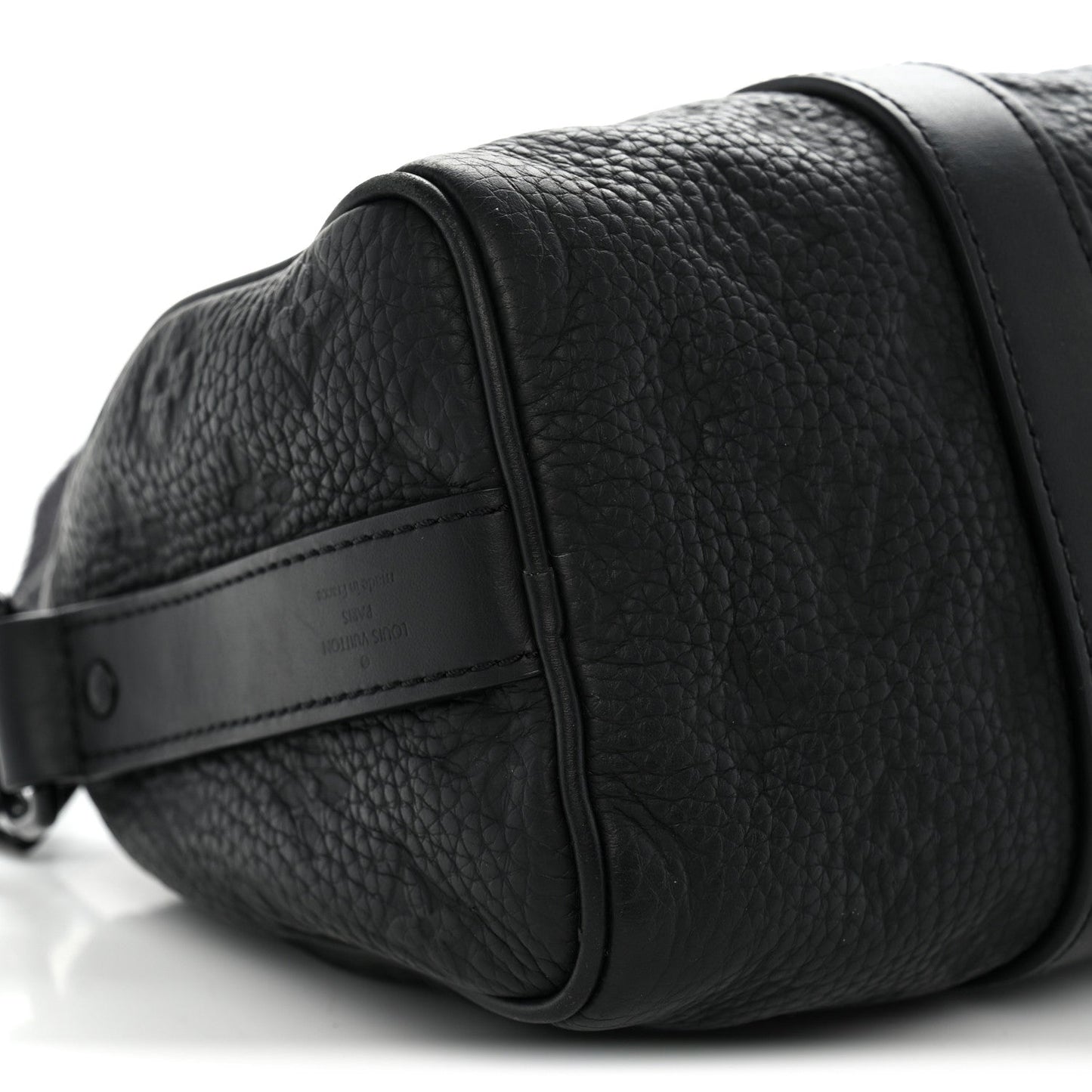 Monogram Taurillon Keepall Bandouliere 25 Black