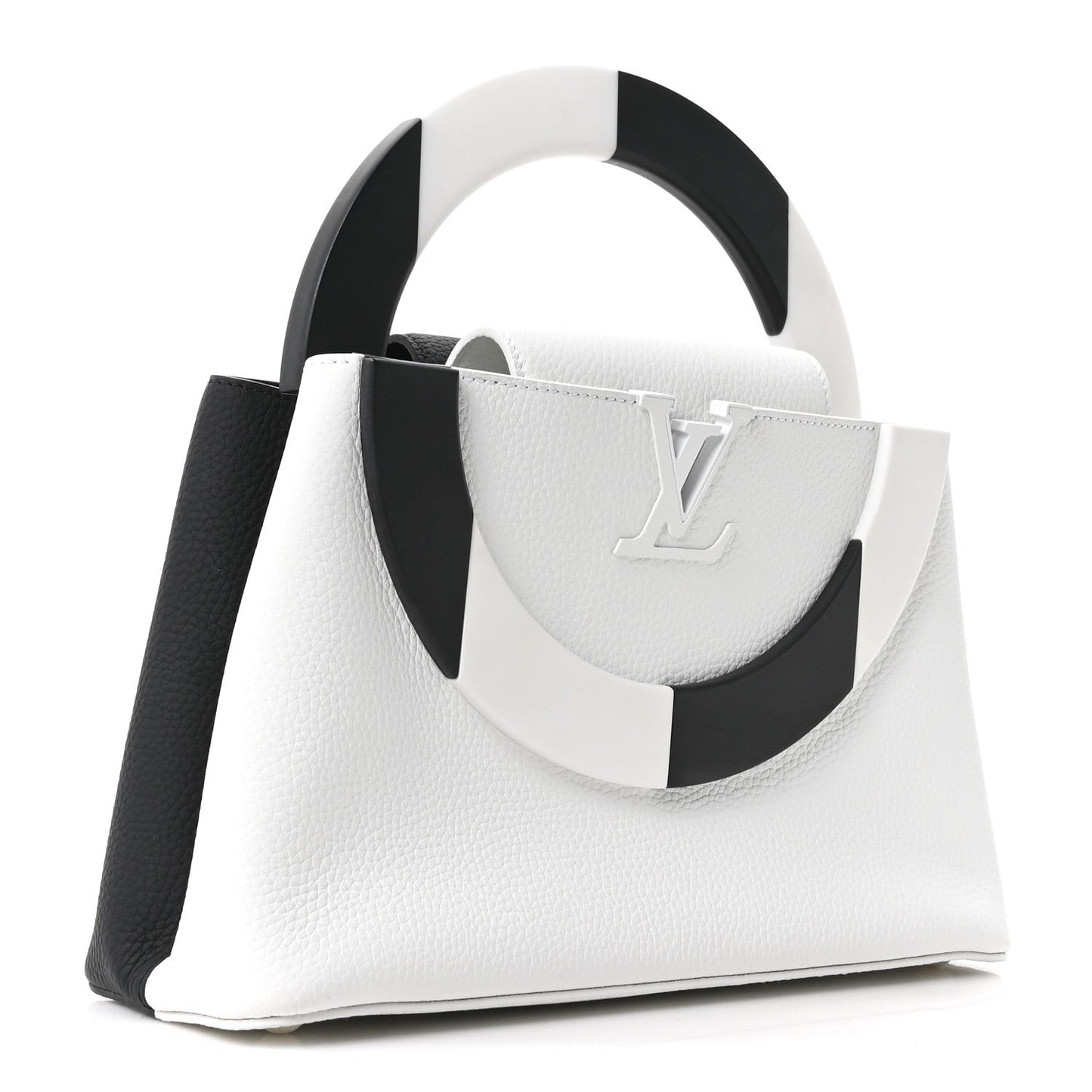 Taurillon Daniel Buren Artycapucines MM Black White
