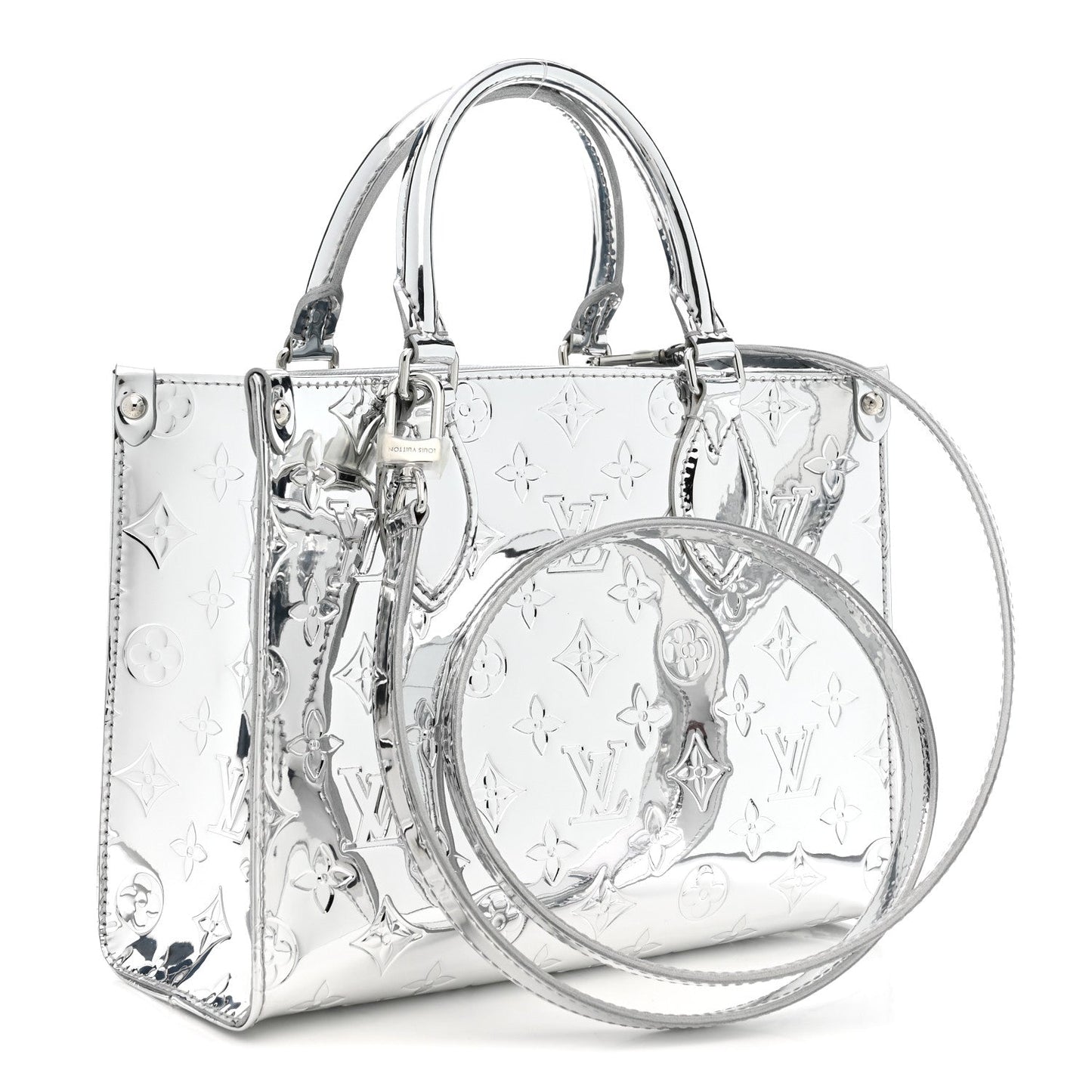 Monogram Miroir Onthego PM Silver