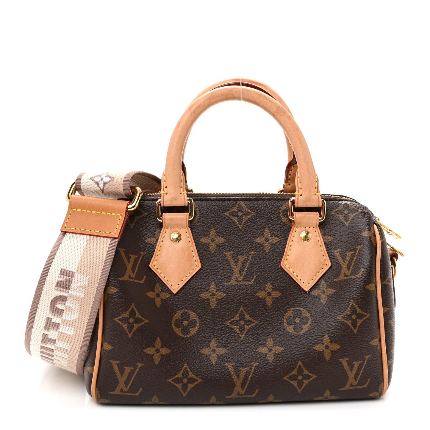 Monogram Speedy Bandouliere 20 Beige
