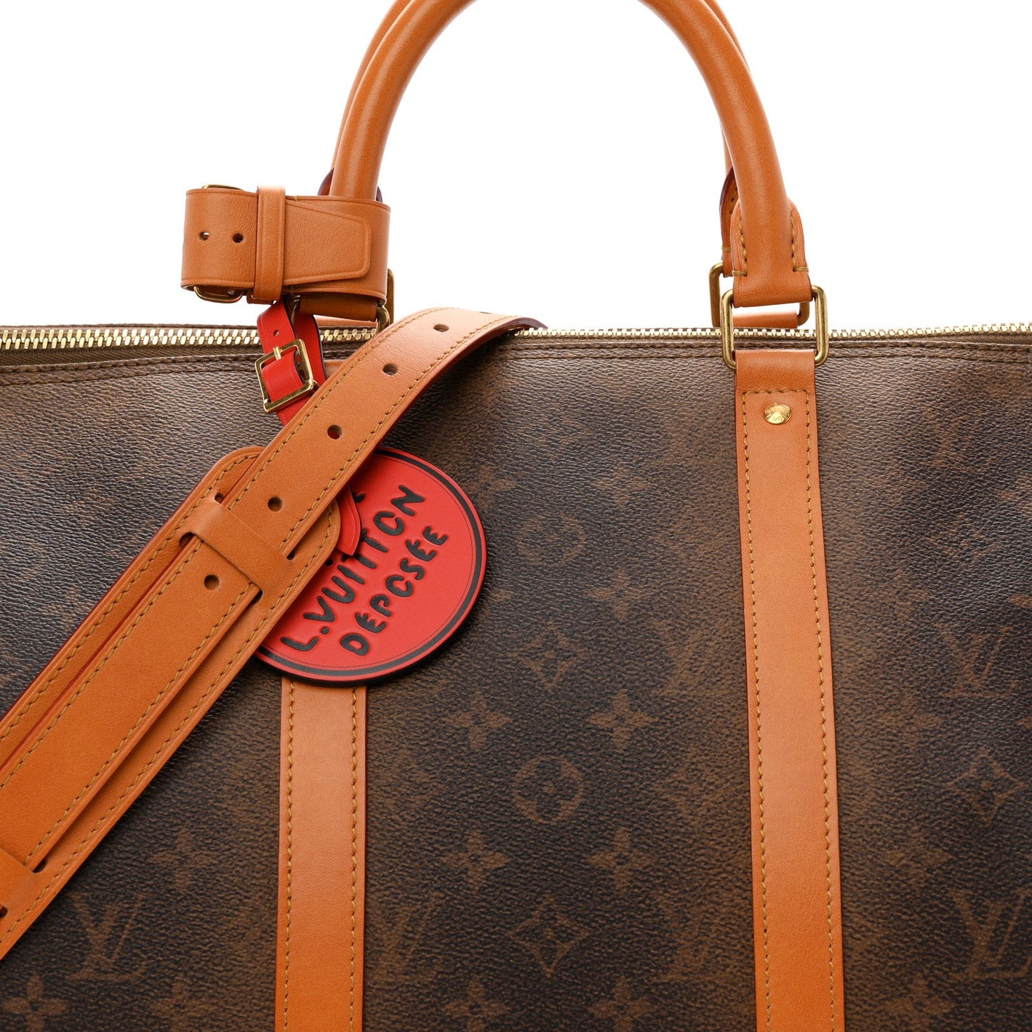 Monogram Dust Keepall Bandouliere 50