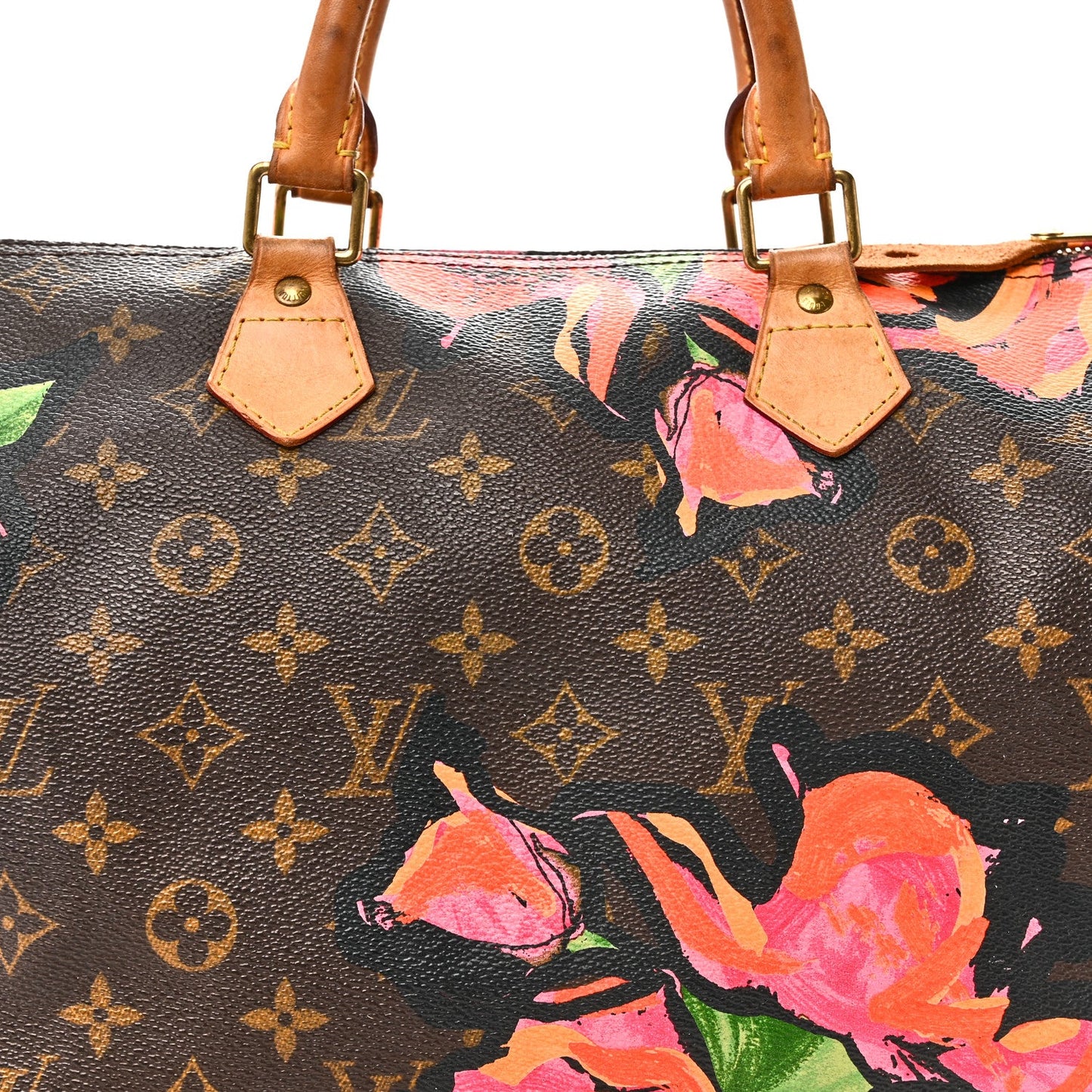 Monogram Roses Speedy 30