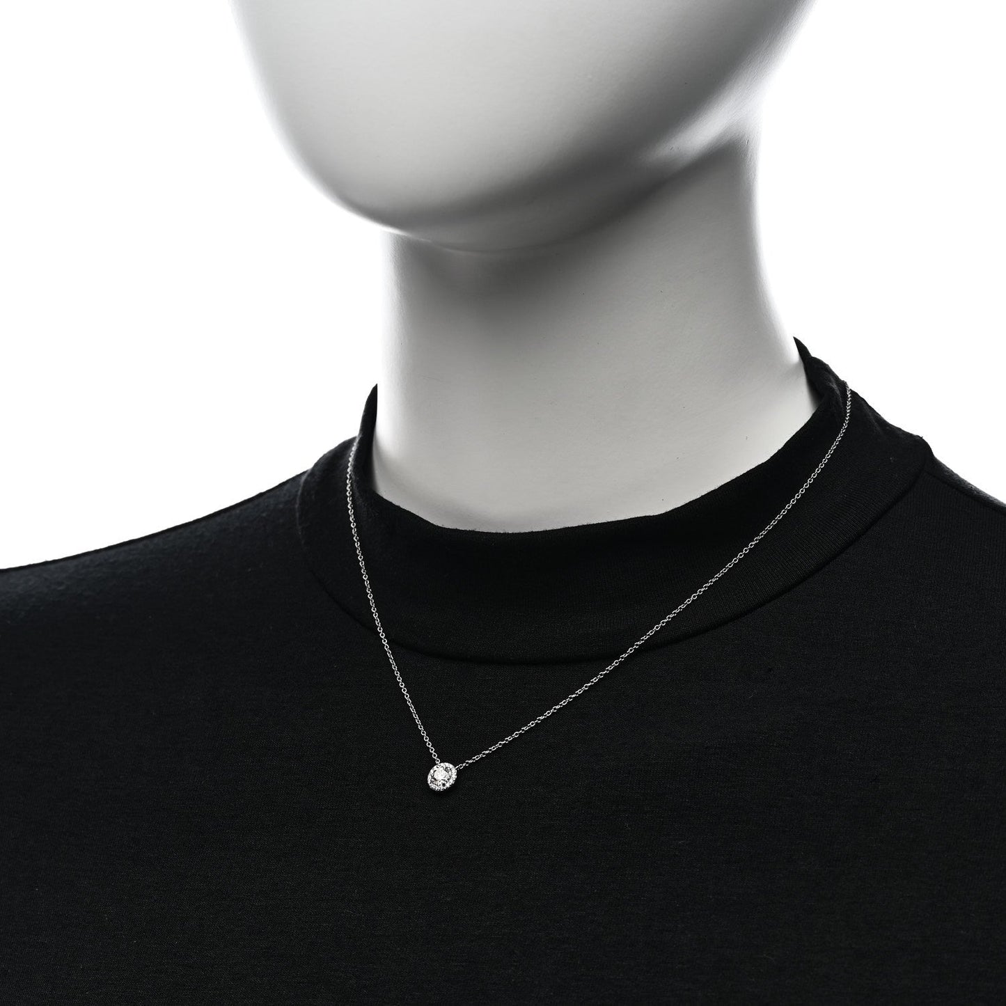 Platinum Diamond .41ct Soleste Pendant Necklace