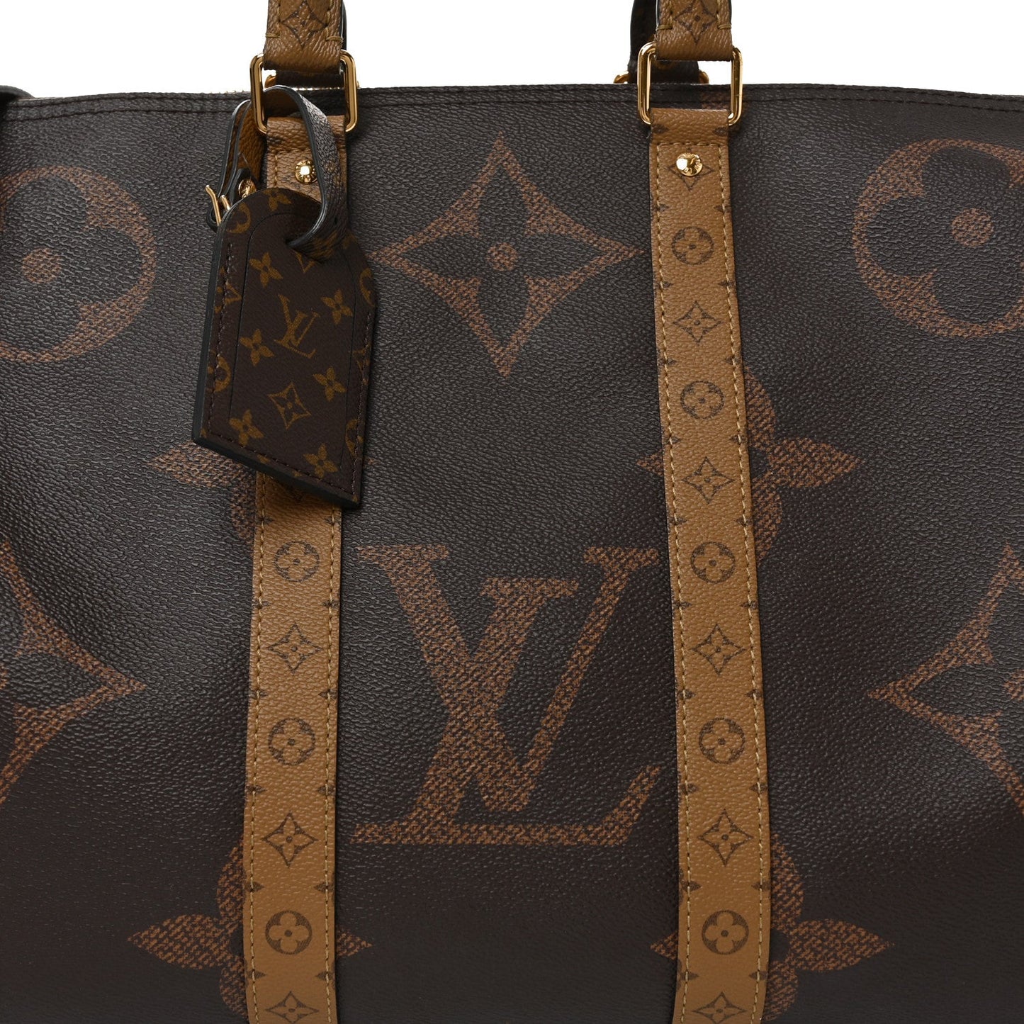 Reverse Monogram Giant Keepall Bandouliere 45