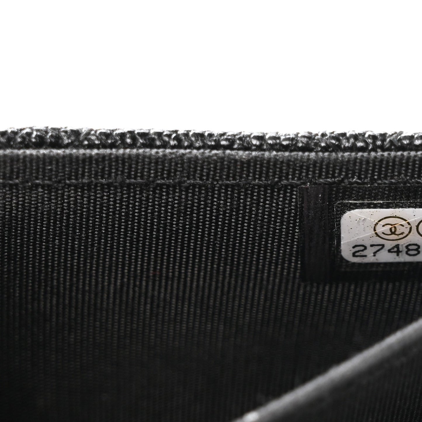 Caviar Quilted Boy Flap Card Holder Black
