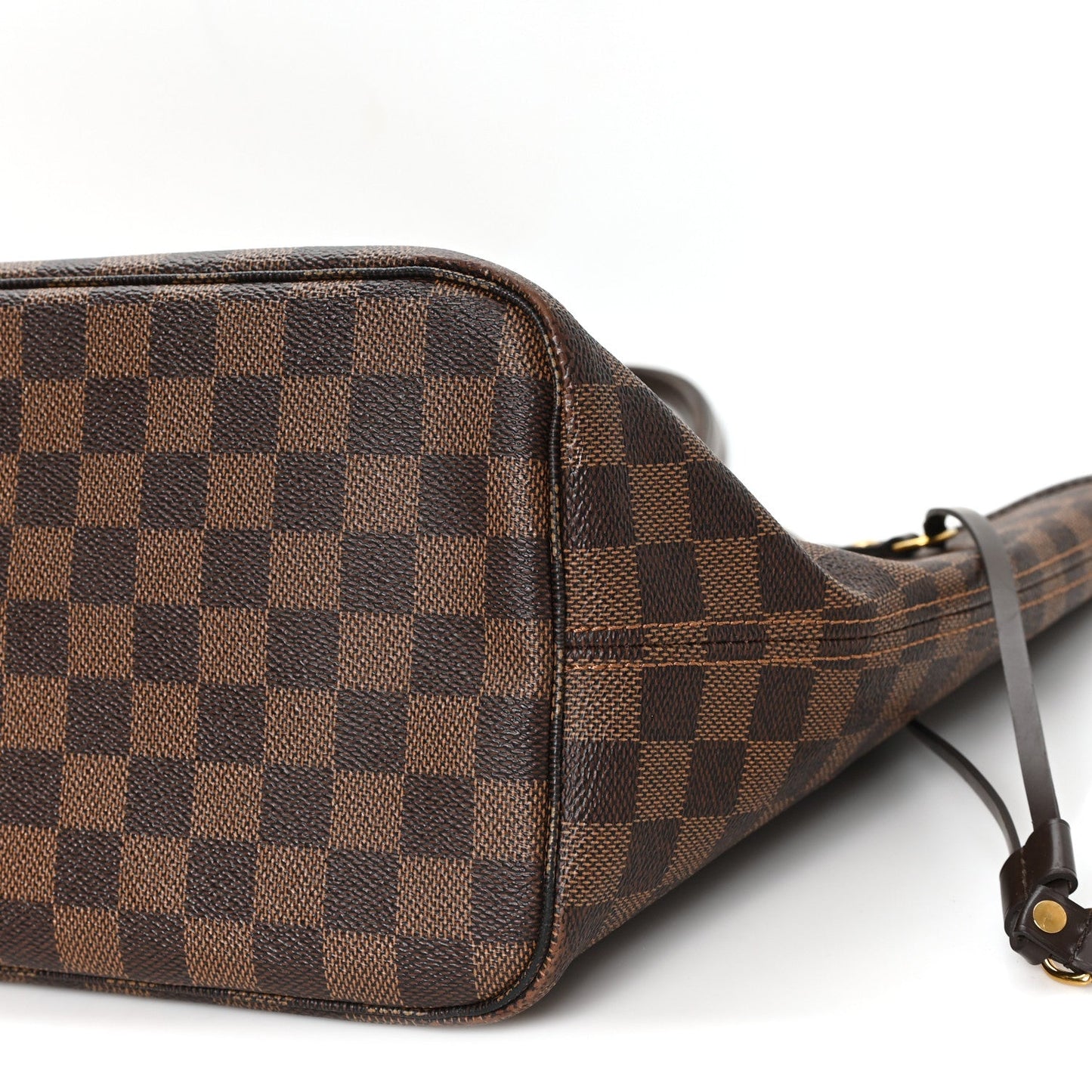 Damier Ebene Neo Neverfull MM Rose Ballerine