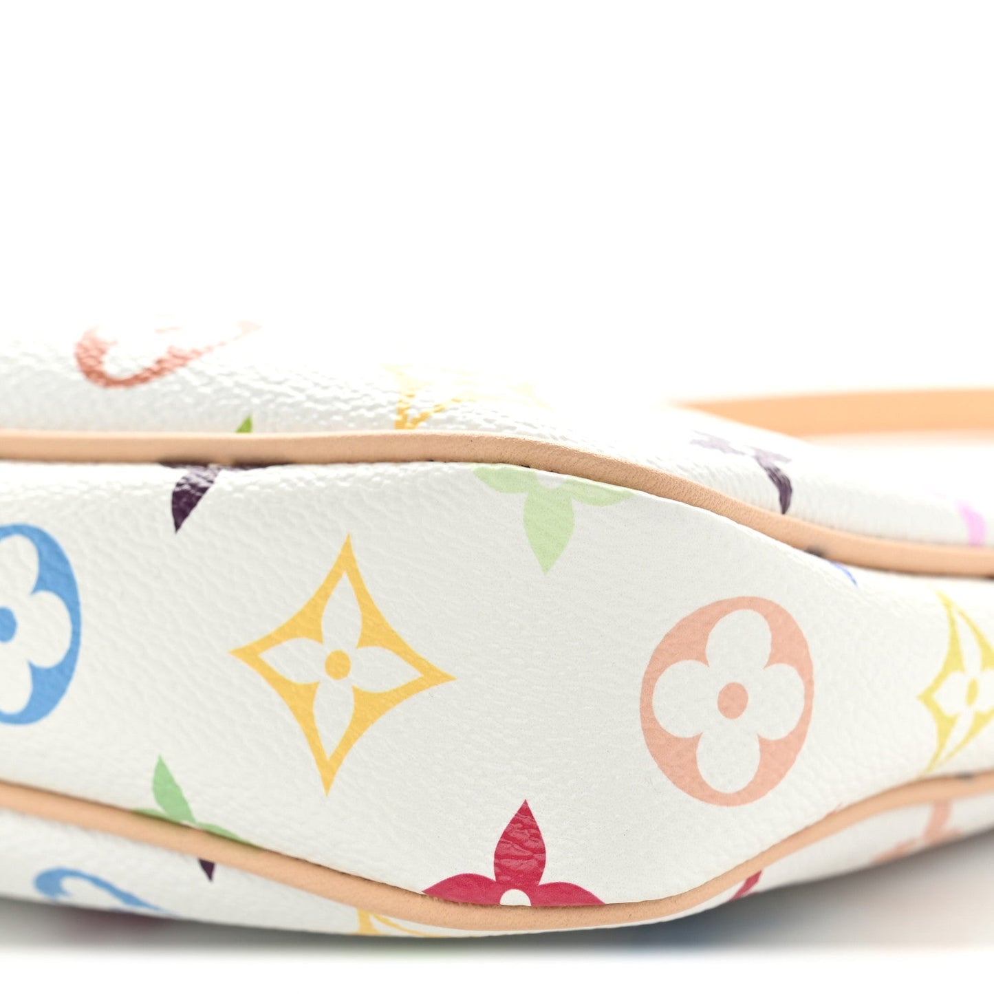 LV X TM Monogram Multicolor Pochette Accessories White