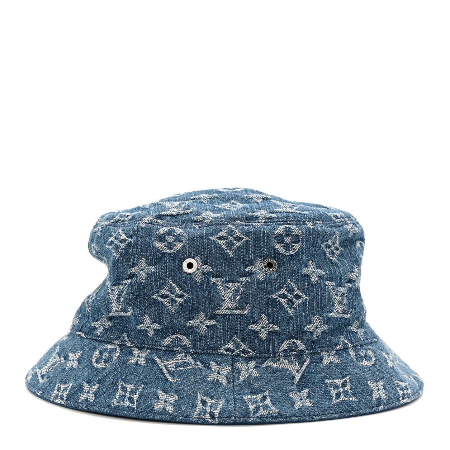 Monogram Denim Transformable Bob Bucket Hat 58 Blue
