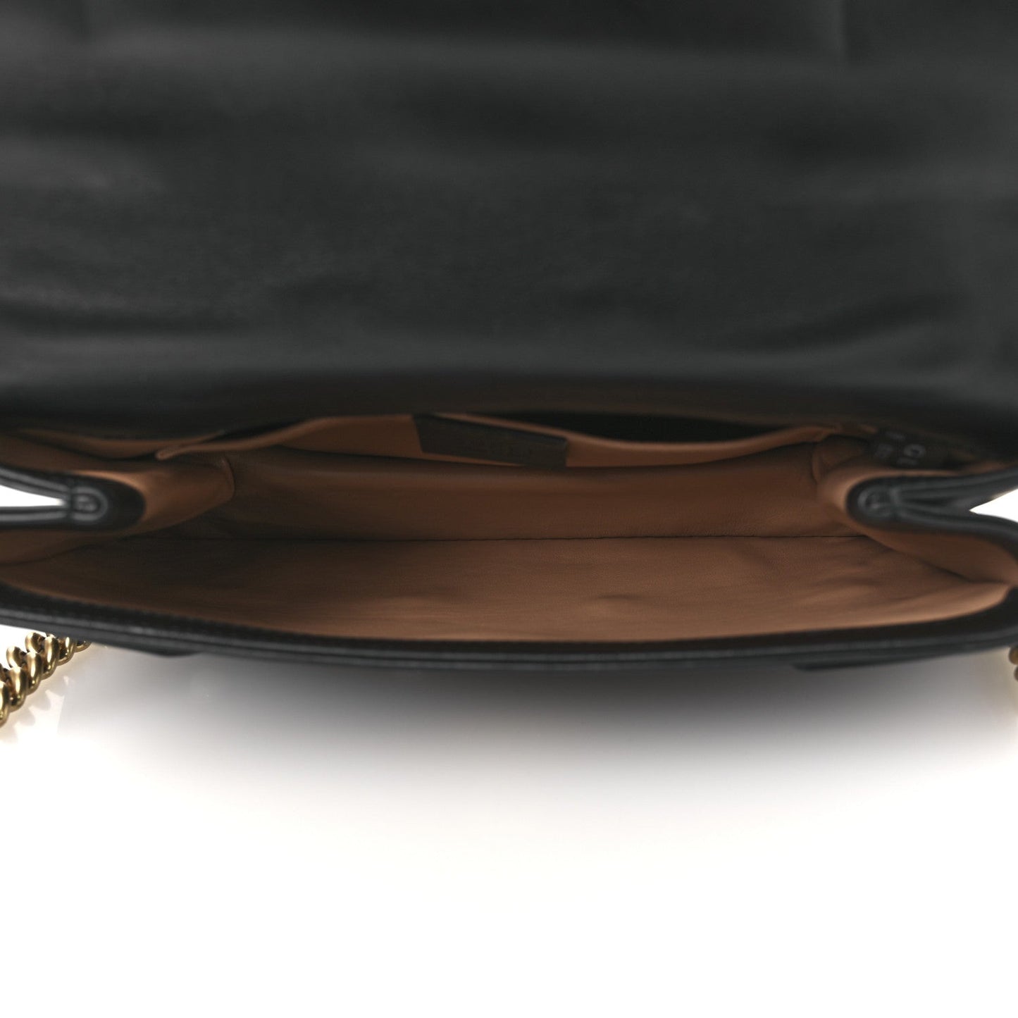 Nappa Pearl Studded Mini Queen Margaret Broadway Shoulder Bag Black
