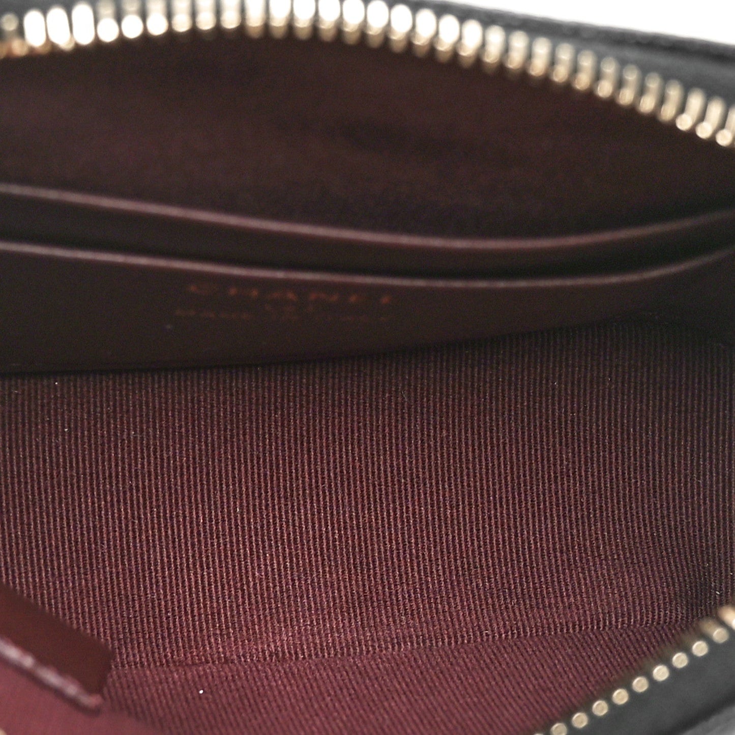 Caviar Quilted Mini Classic Clutch With Chain Black