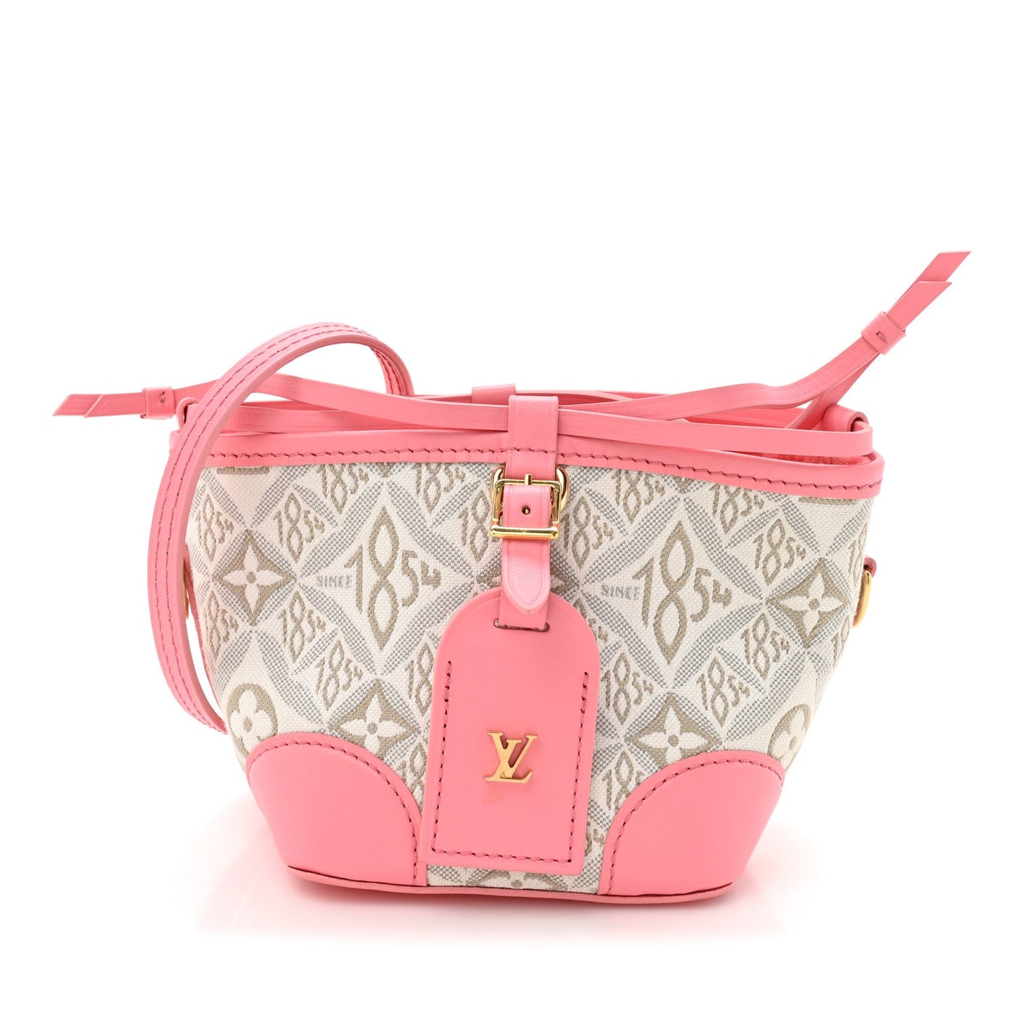 Jacquard Since 1854 Noe Purse Ecru Beige Pink