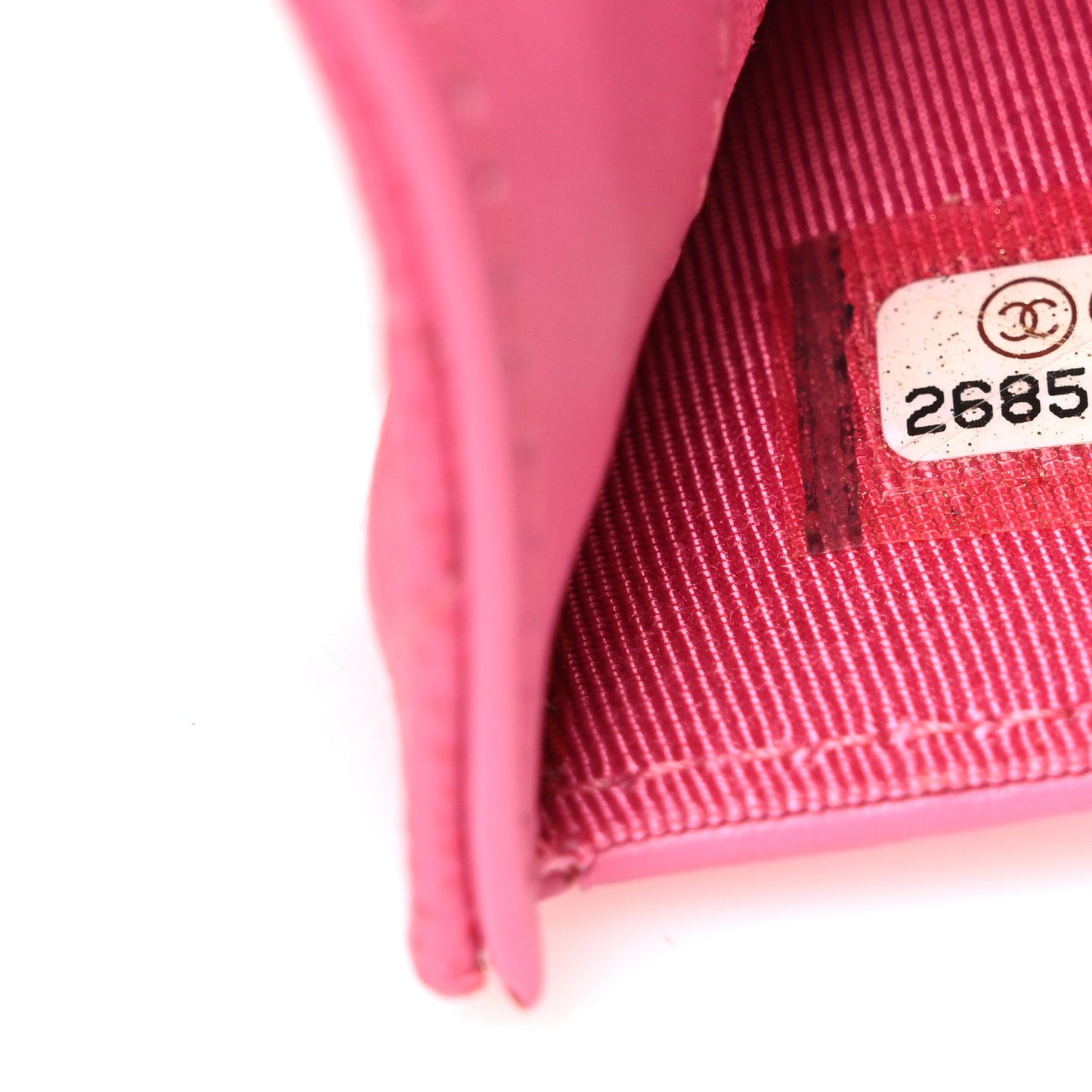 Caviar Quilted Medium Flap Wallet Pink