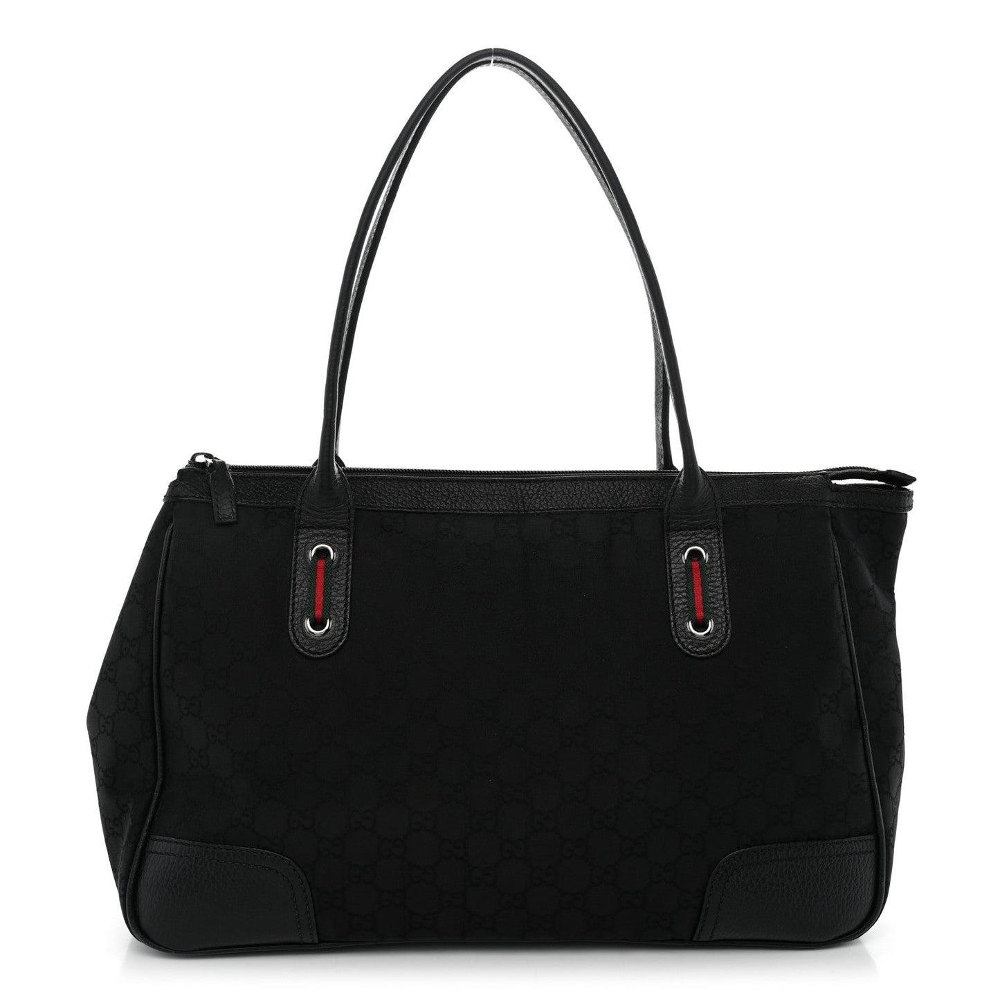 Crystal Monogram Medium Princy Tote Dark Brown