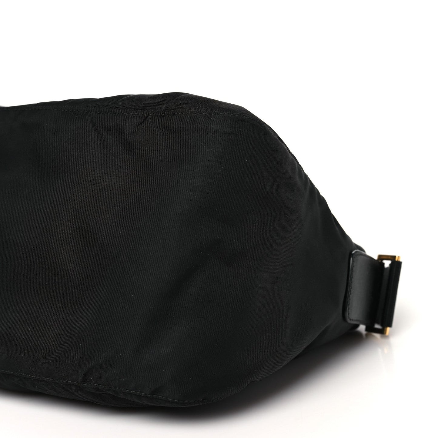 Nylon Vela Colour Messenger Bag Black