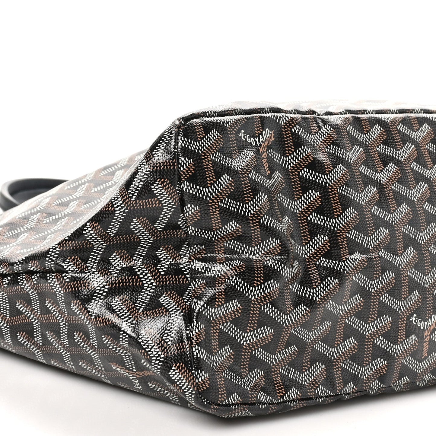 Goyardine Coeur Saint Louis PM Black
